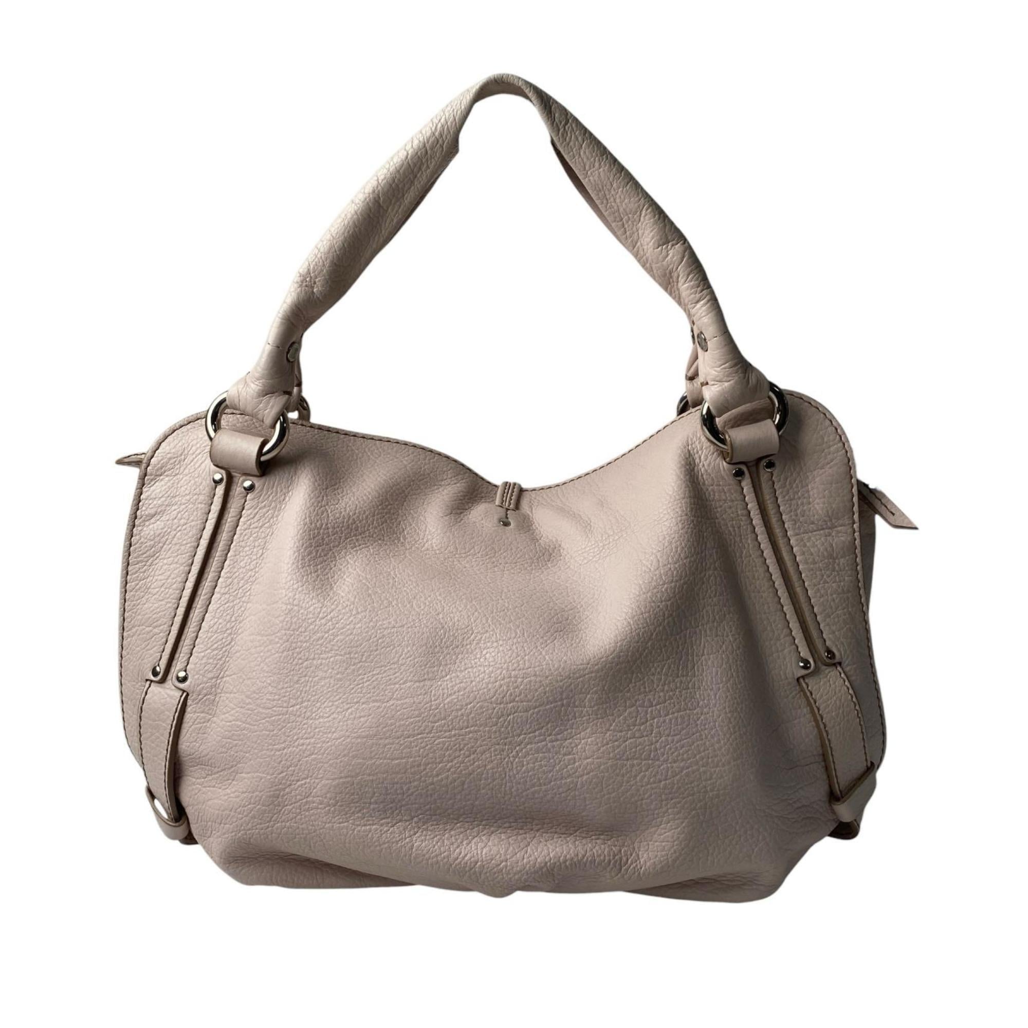 Celine Light Pink Leather Handbag (Pre-Owned)
