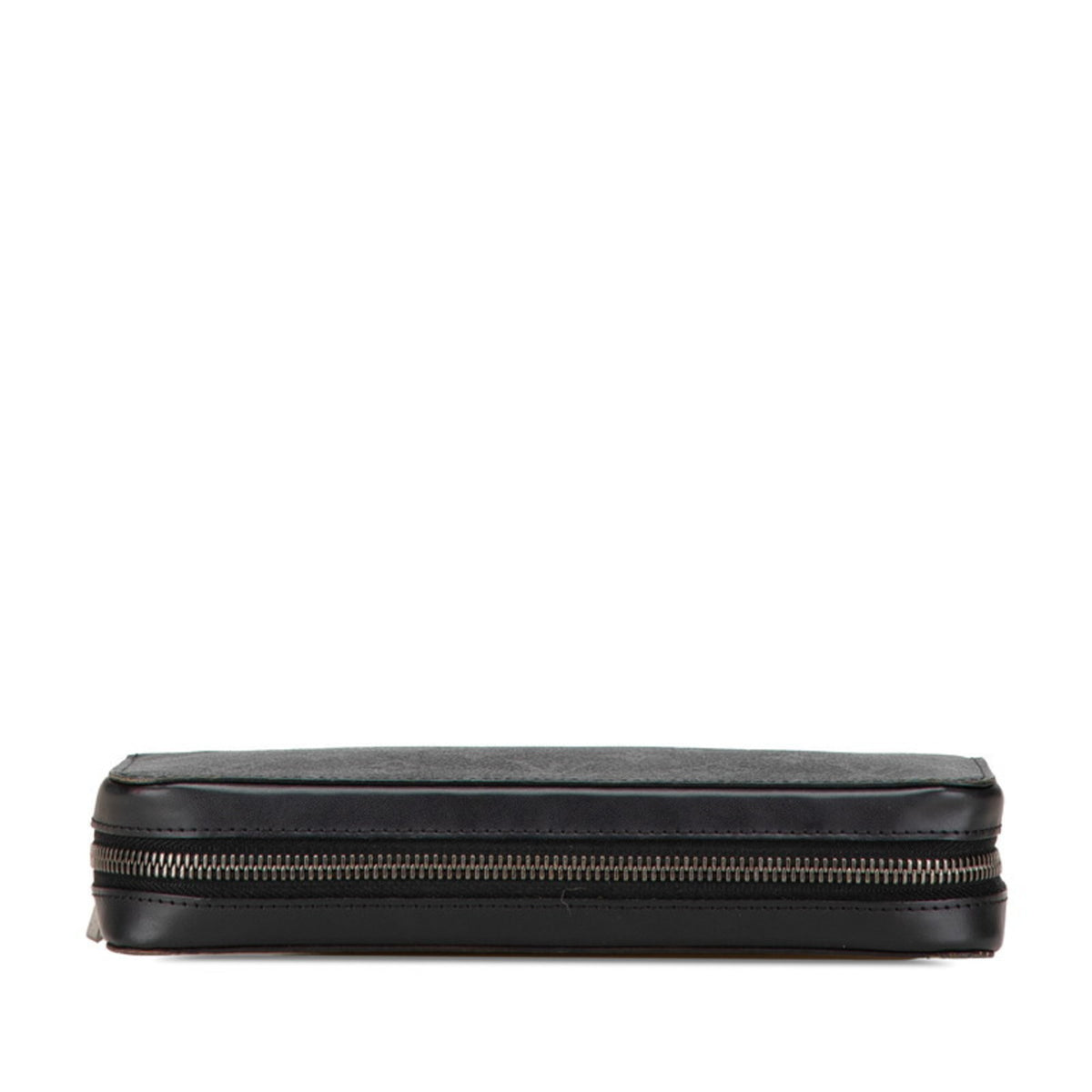 Louis Vuitton Black Pvc Leather Long Wallet (Bi-Fold) (Pre-Owned)