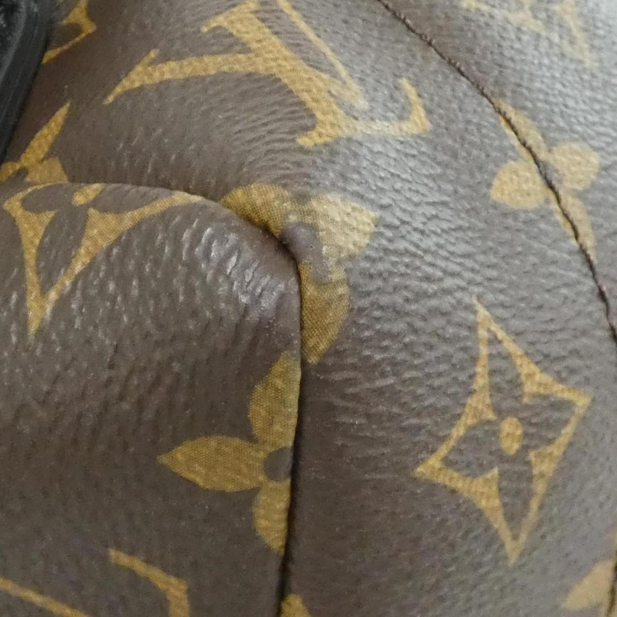 Louis Vuitton Brown Coated Canvas Backpack (Pre-Owned)