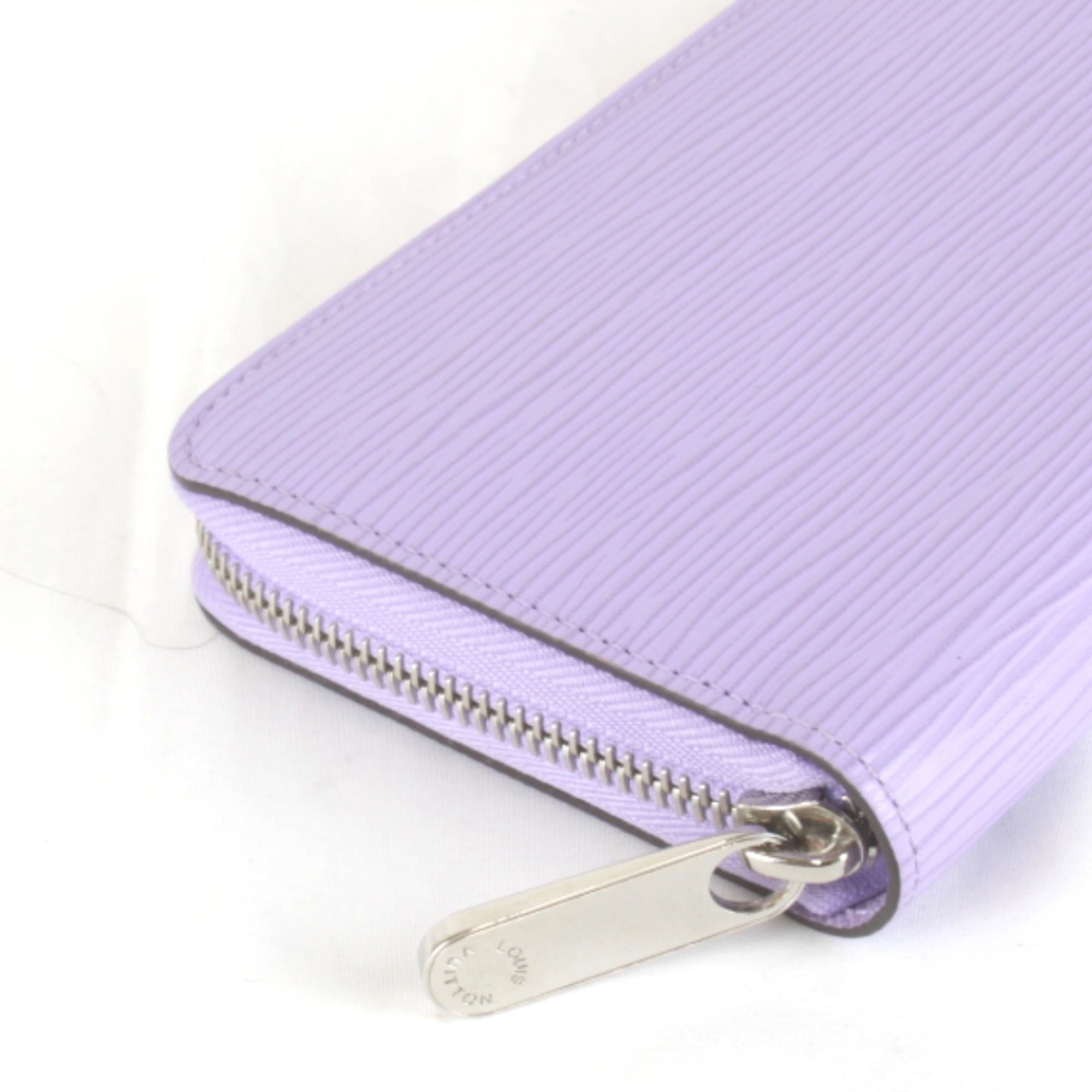 Louis Vuitton Purple Epi Leather Long Wallet (Bi-Fold) (Pre-Owned)