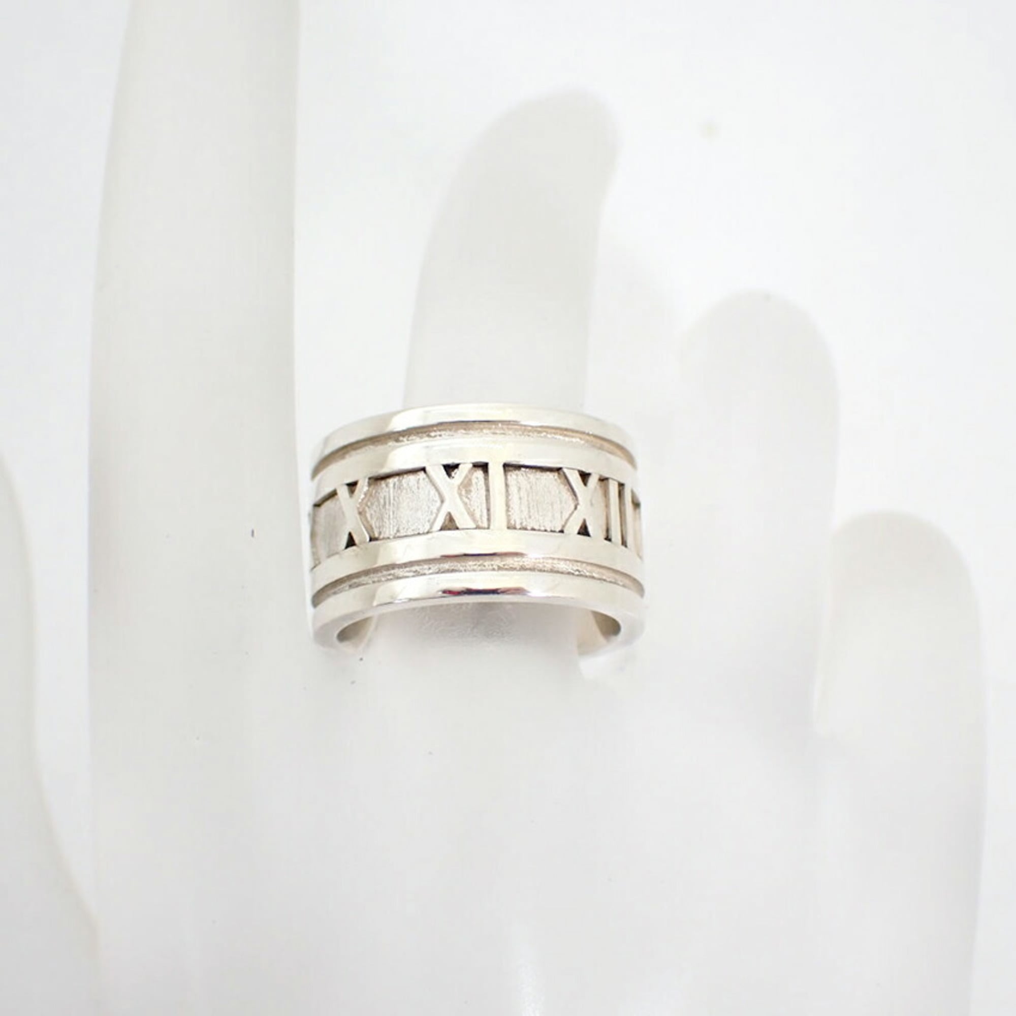 Tiffany Sterling Silver 925 Band Ring (Pre-Owned)
