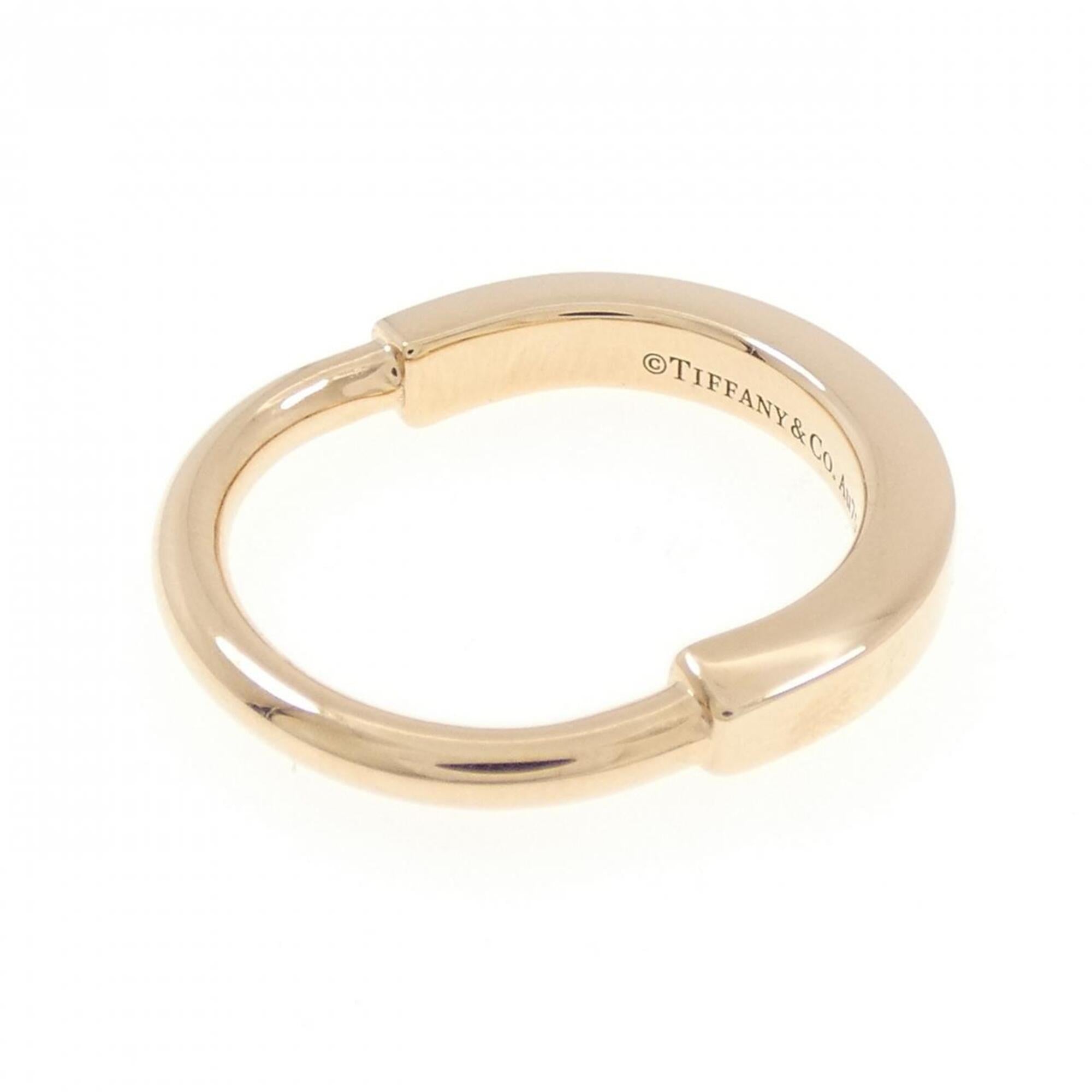 Tiffany Pink Gold (18K) Band Ring (Pre-Owned)