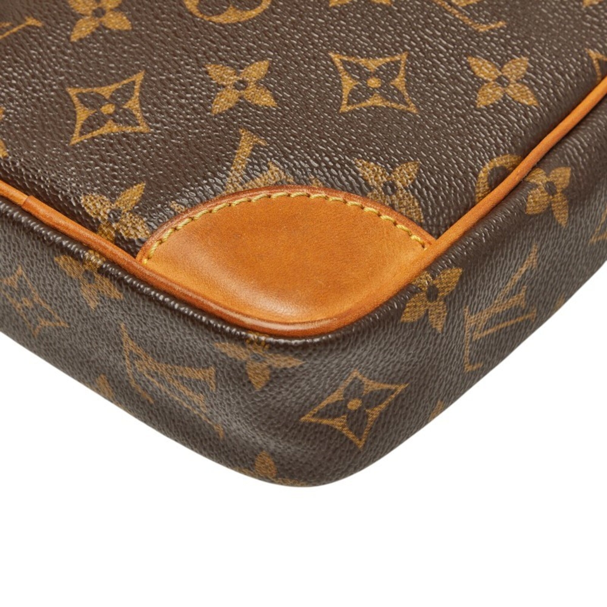 Louis Vuitton Brown Pvc Leather Shoulder Bag (Pre-Owned)