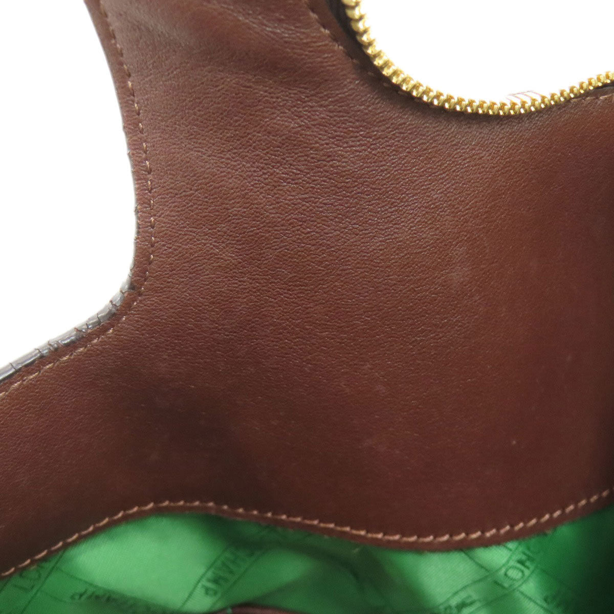 Longchamp Brown Leather Tote Bag (Pre-Owned)