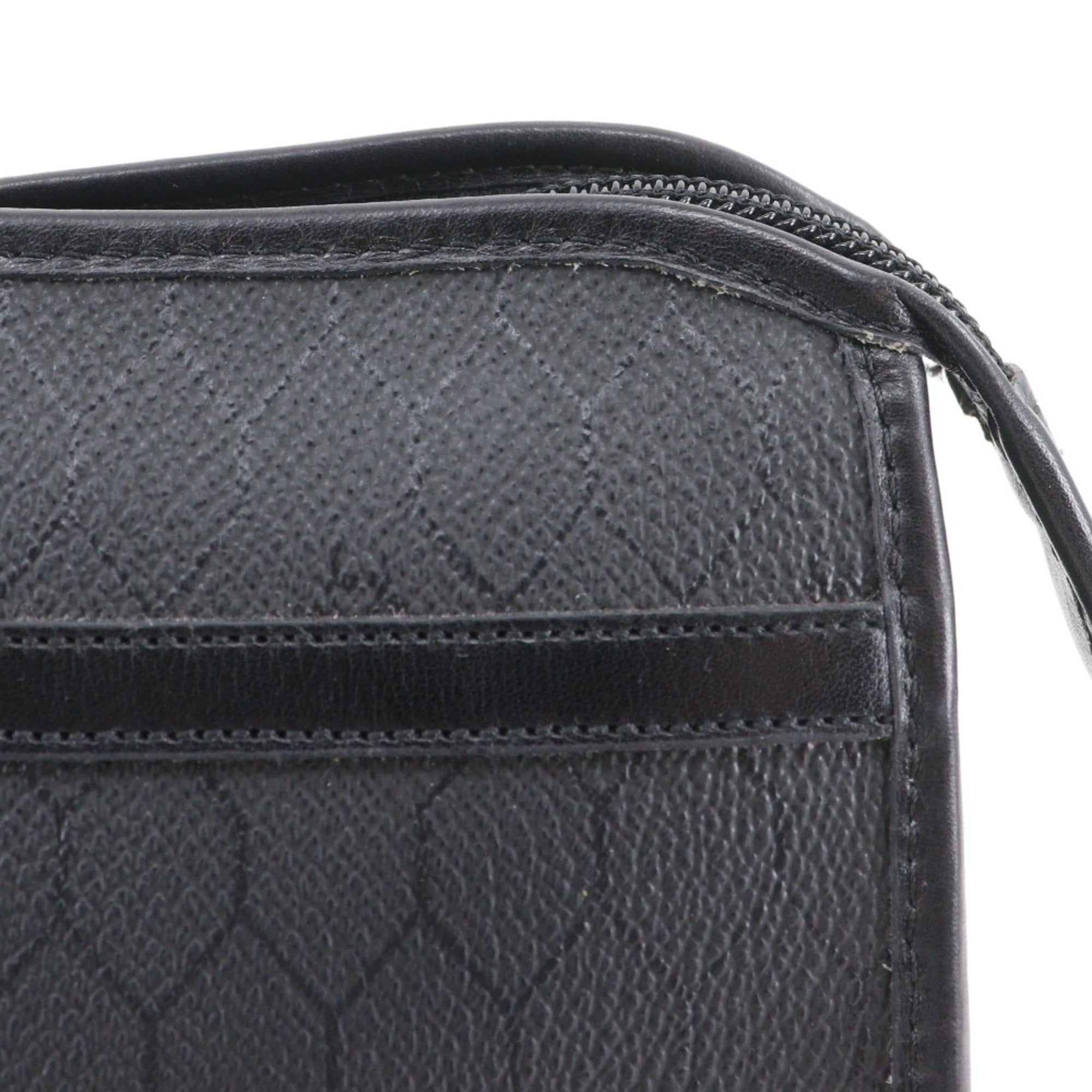 Christian Dior Black Pvc Clutch Bag (Pre-Owned)
