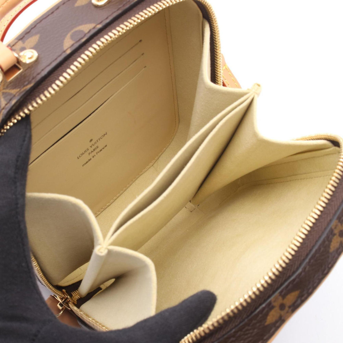 Louis Vuitton Brown Coated Canvas Monogram Pvc Leather Handbag (Pre-Owned)