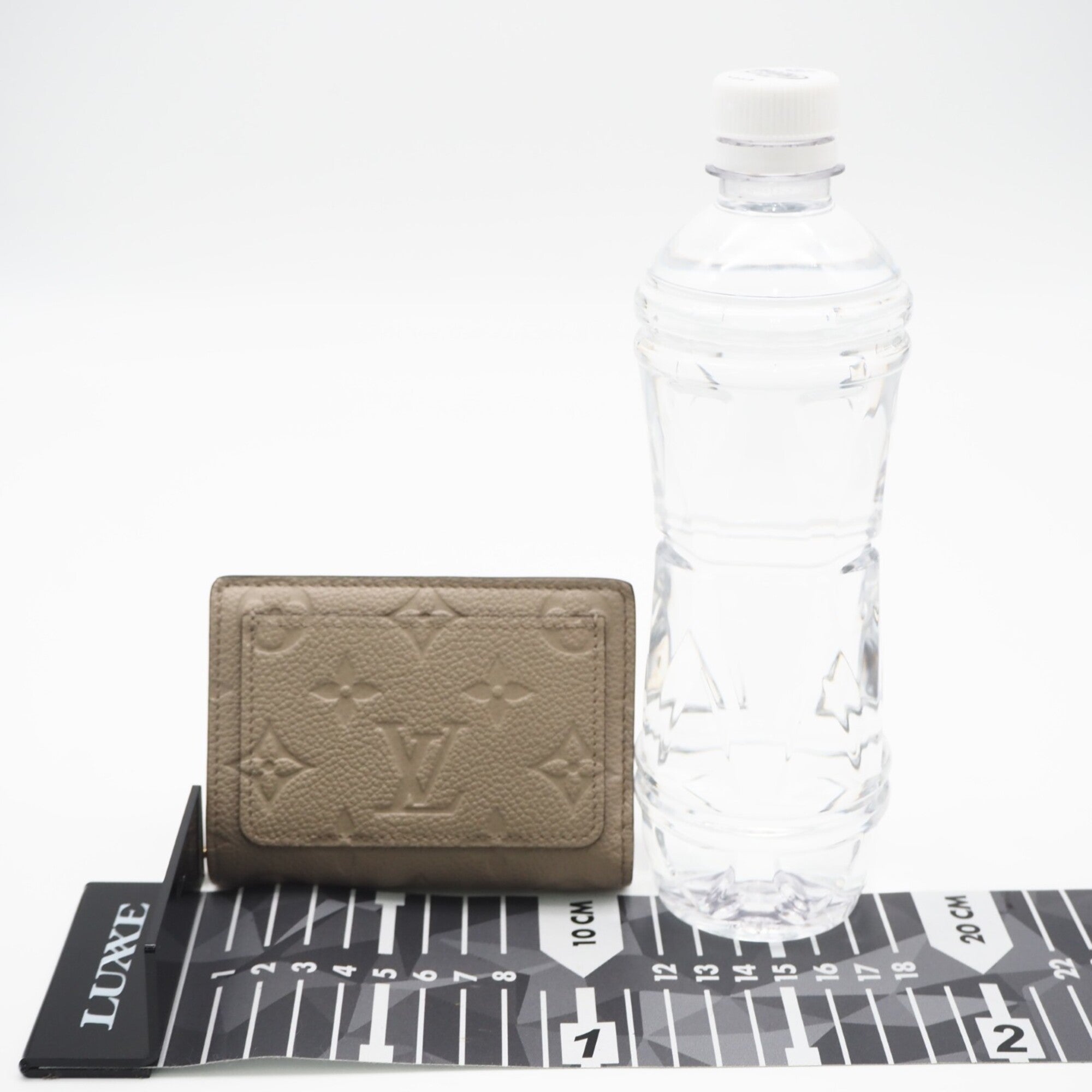 Louis Vuitton Empreinte Beige Leather Wallet (Bi-Fold) (Pre-Owned)