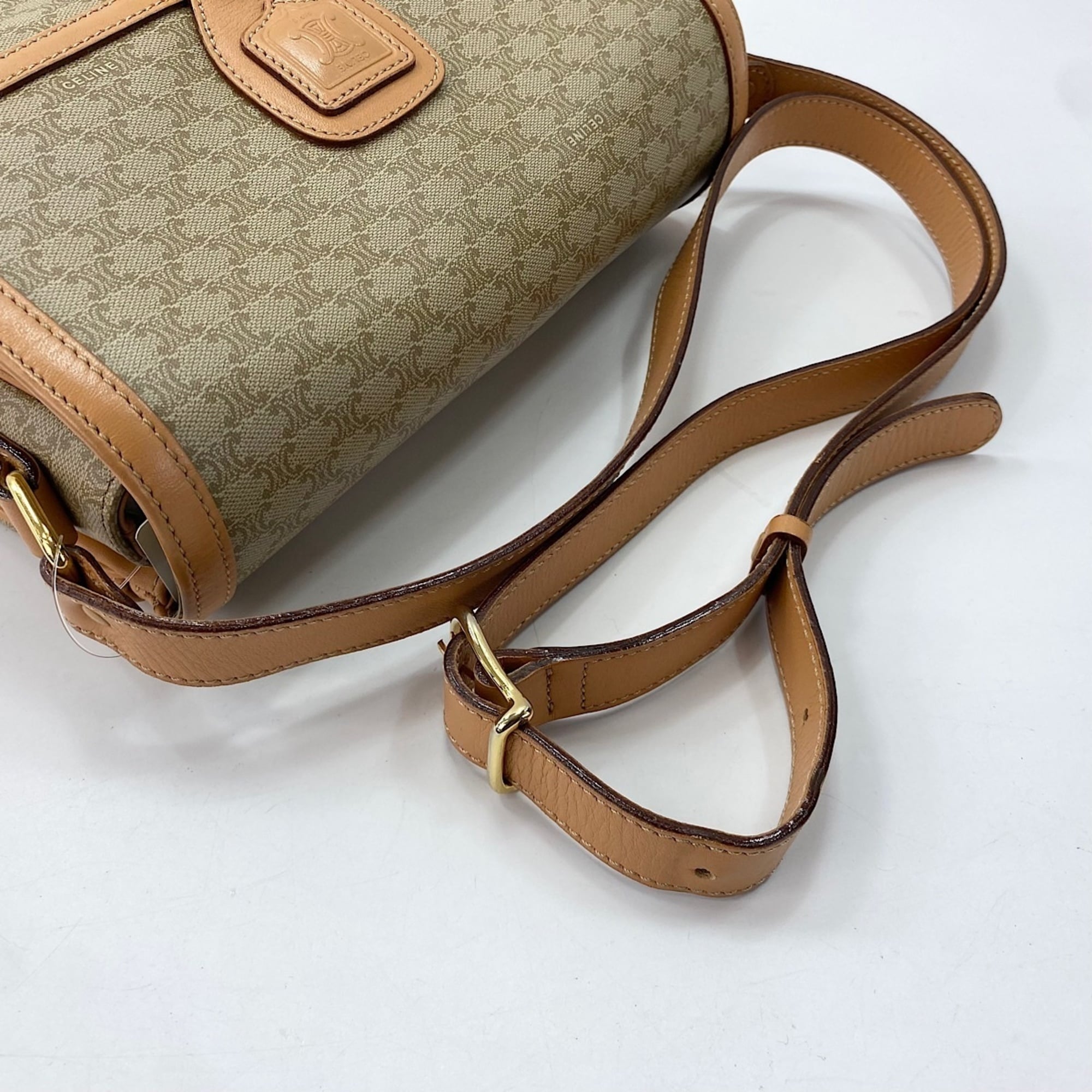 Celine Beige Clear Shoulder Bag (Pre-Owned)