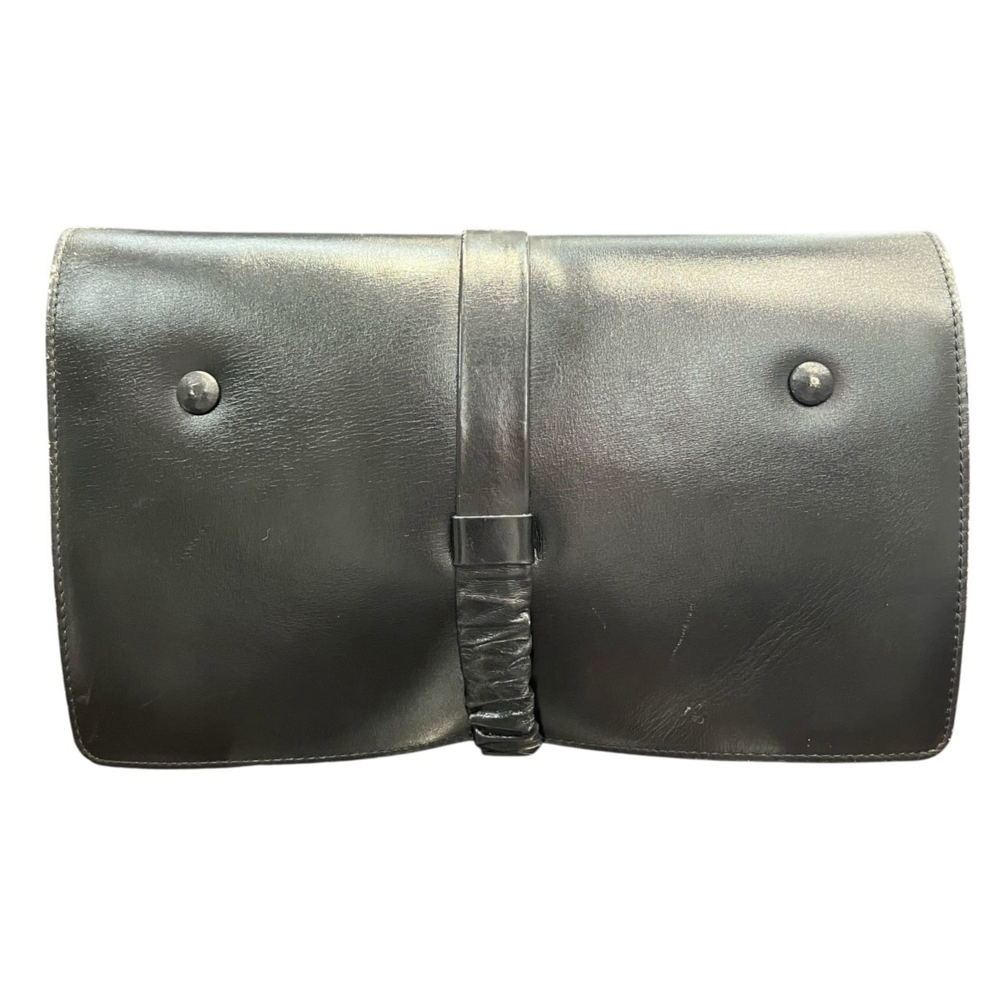Celine Black Leather Shoulder Bag (Pre-Owned)