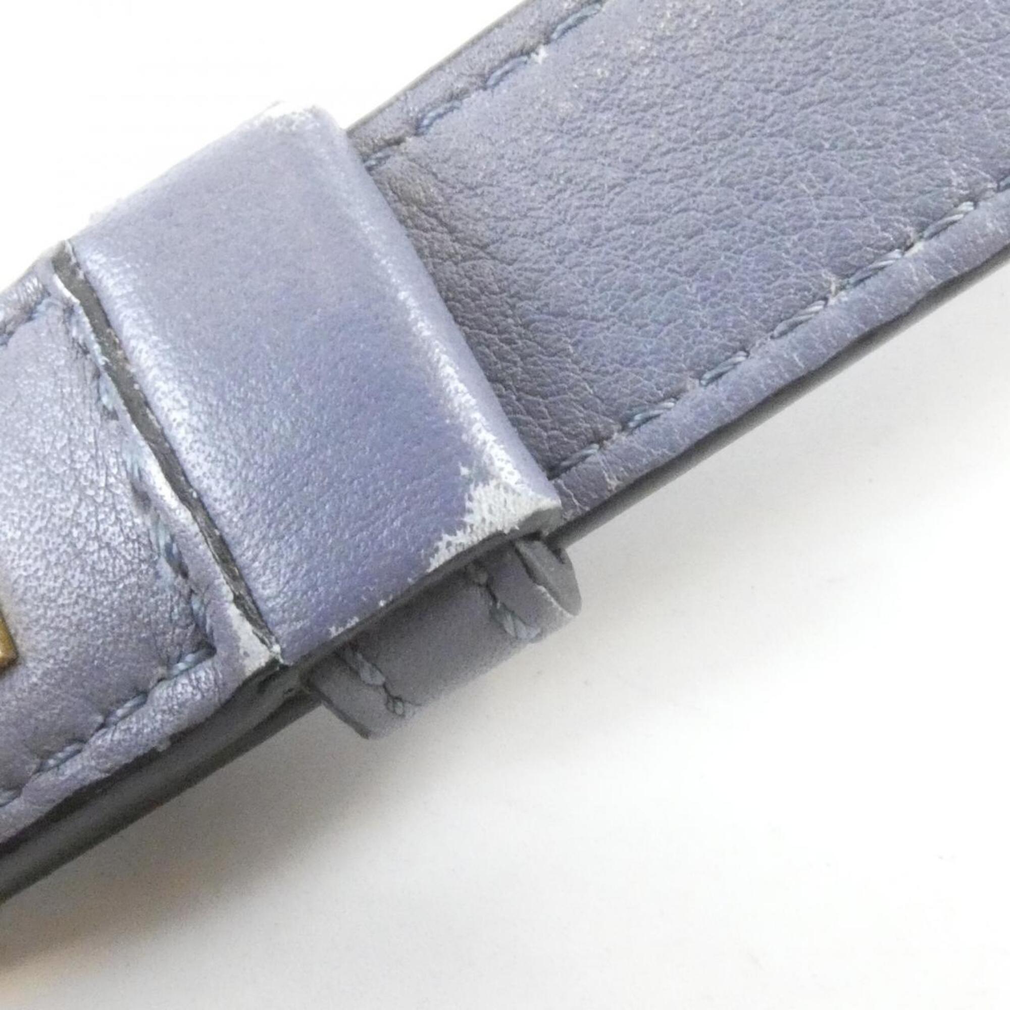 Loewe Gray Leather Handbag (Pre-Owned)