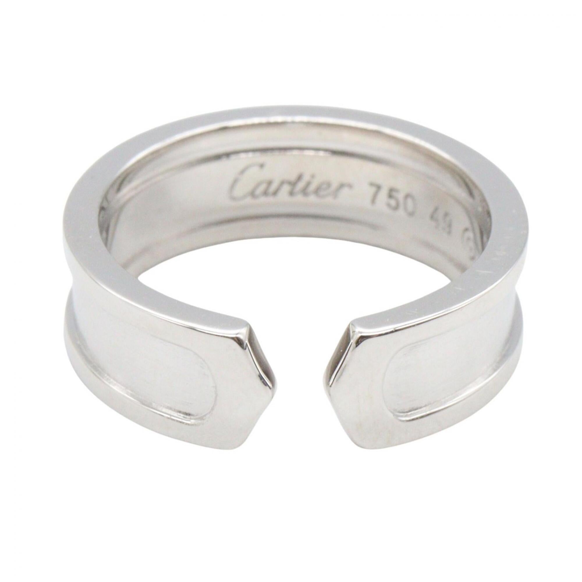 Cartier Silver White Gold (18K) Band Ring (Pre-Owned)