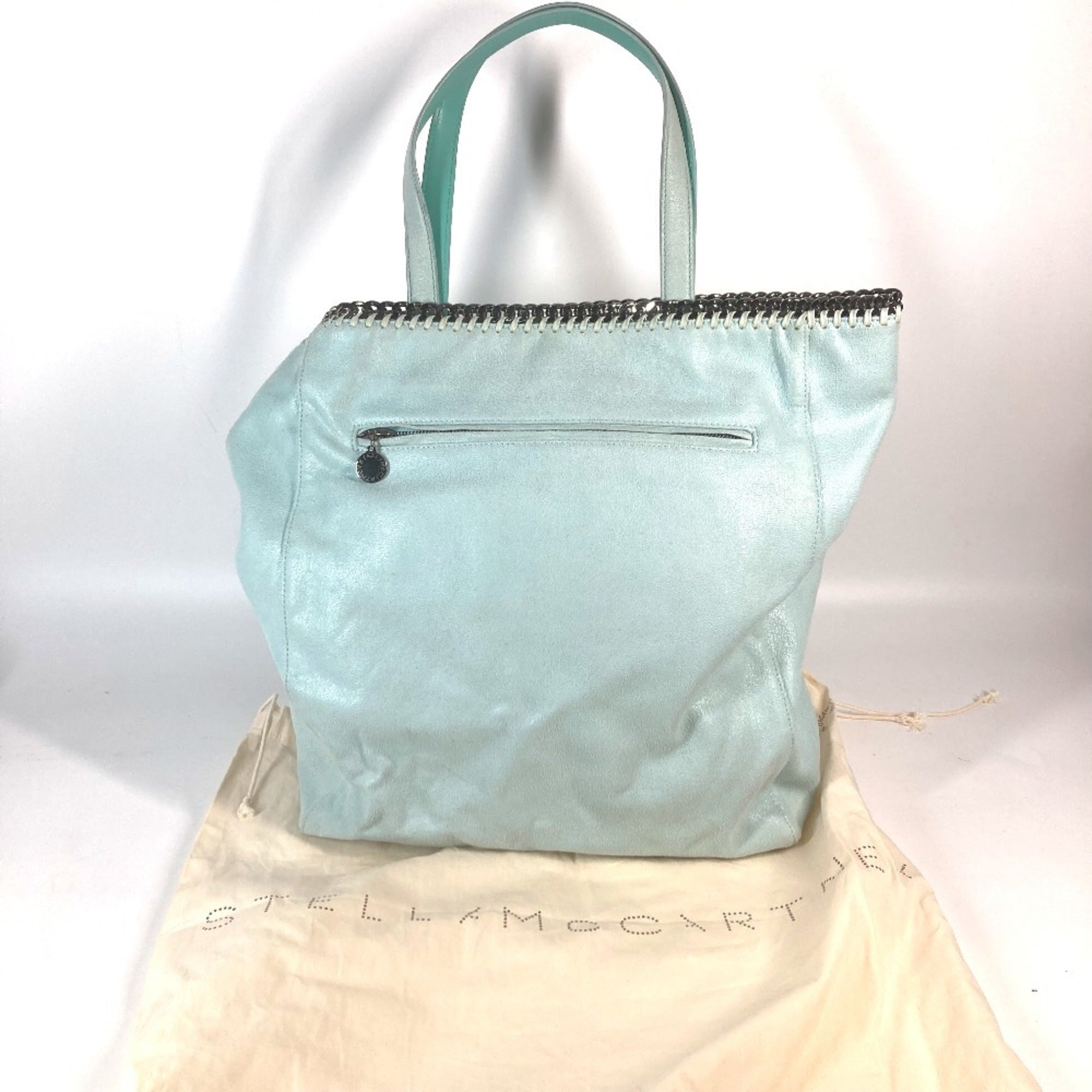 Stella Mccartney Mint Blue Handbag Tote Bag (Pre-Owned)