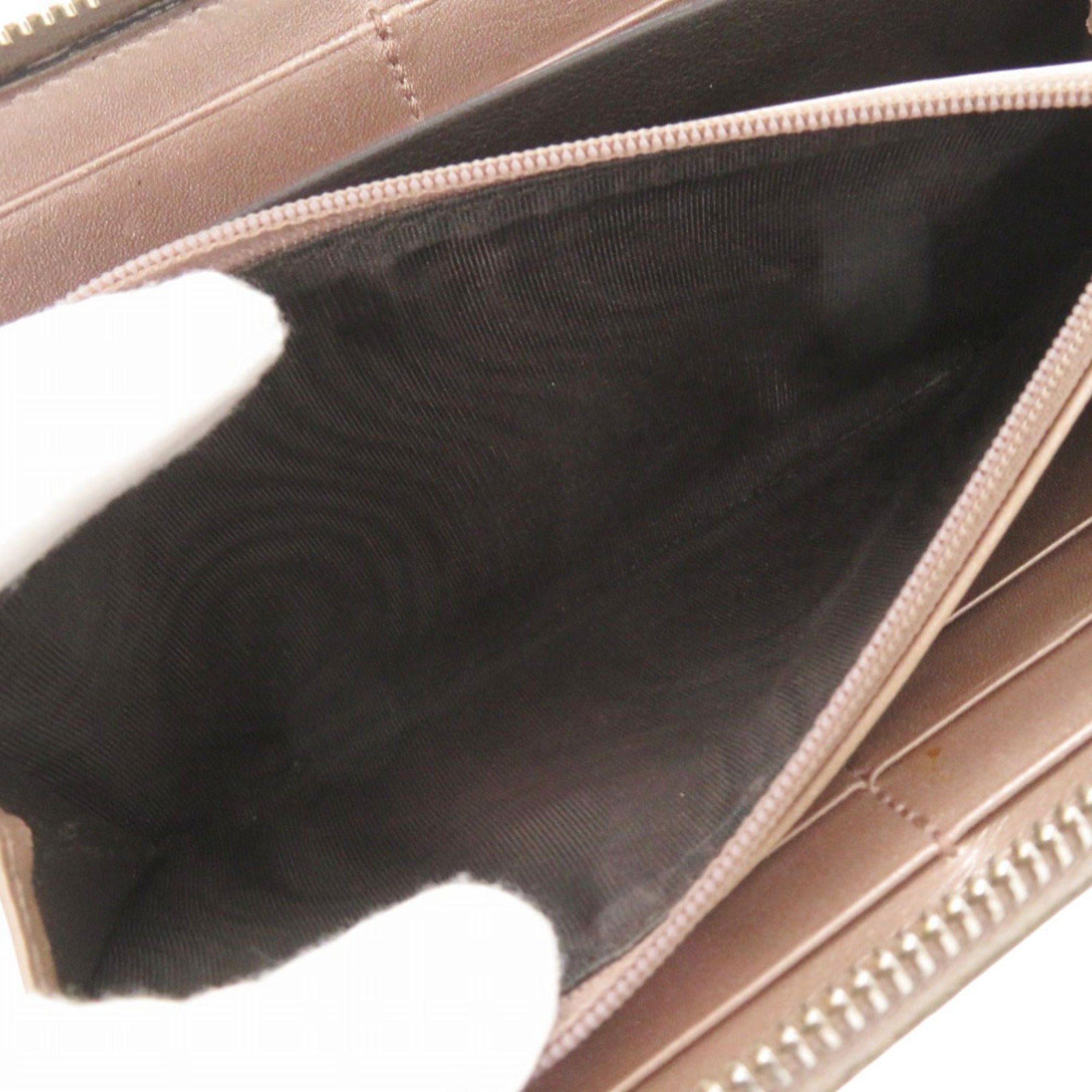 Gucci Pink Long Wallet (Bi-Fold) (Pre-Owned)