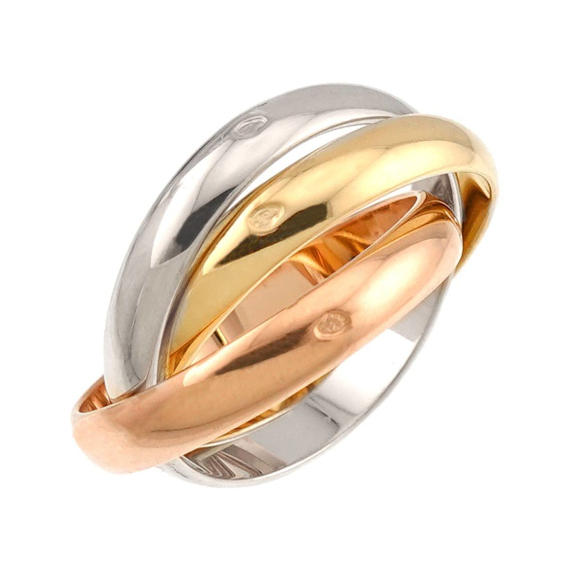 Cartier Yellow Gold (18K) Pink Gold (18K) White Gold (18K) Band Ring (Pre-Owned)