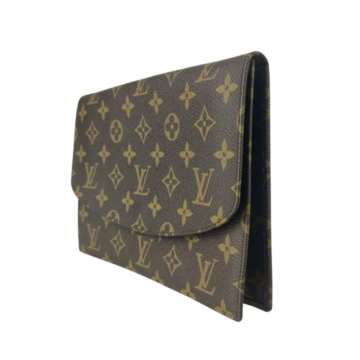 Louis Vuitton Brown Monogram Monogram Clutch Bag Pochette (Pre-Owned)