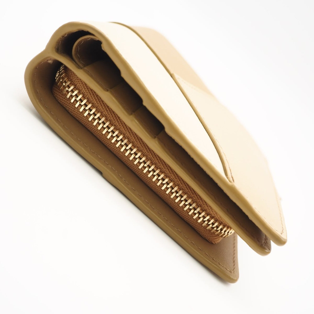 Loewe Beige Leather Wallet (Bi-Fold) (Pre-Owned)