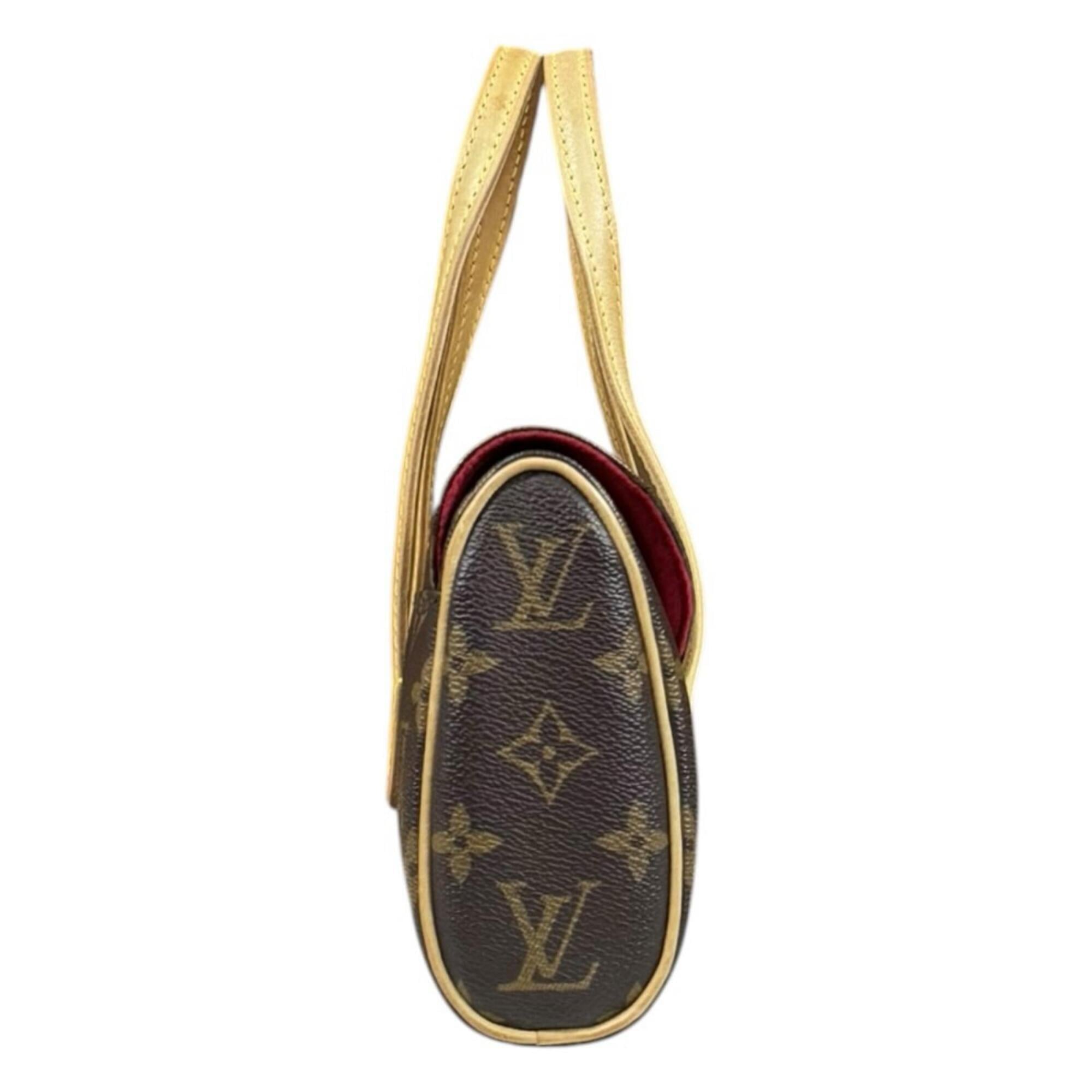 Louis Vuitton Brown Monogram Canvas Handbag (Pre-Owned)