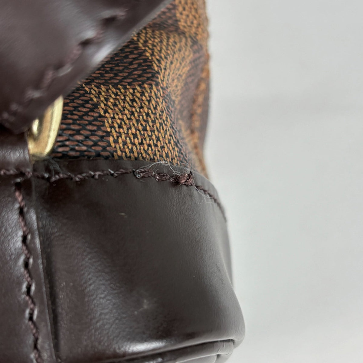 Louis Vuitton Damier Brown Damier Canvas Backpack (Pre-Owned)