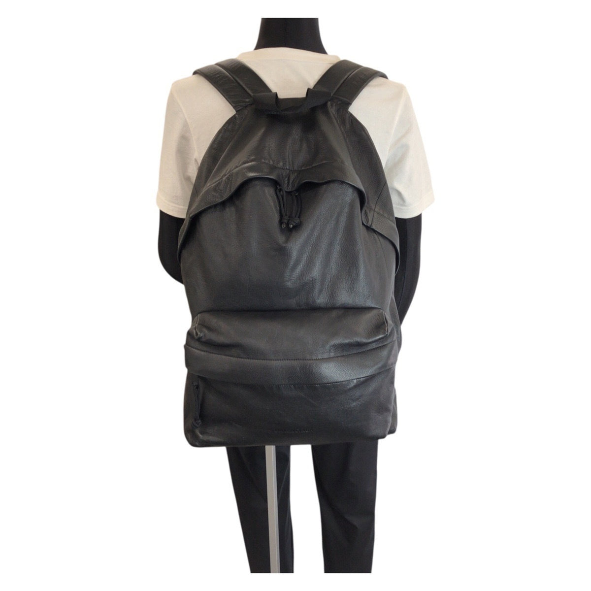 Balenciaga Black Leather Backpack (Pre-Owned)