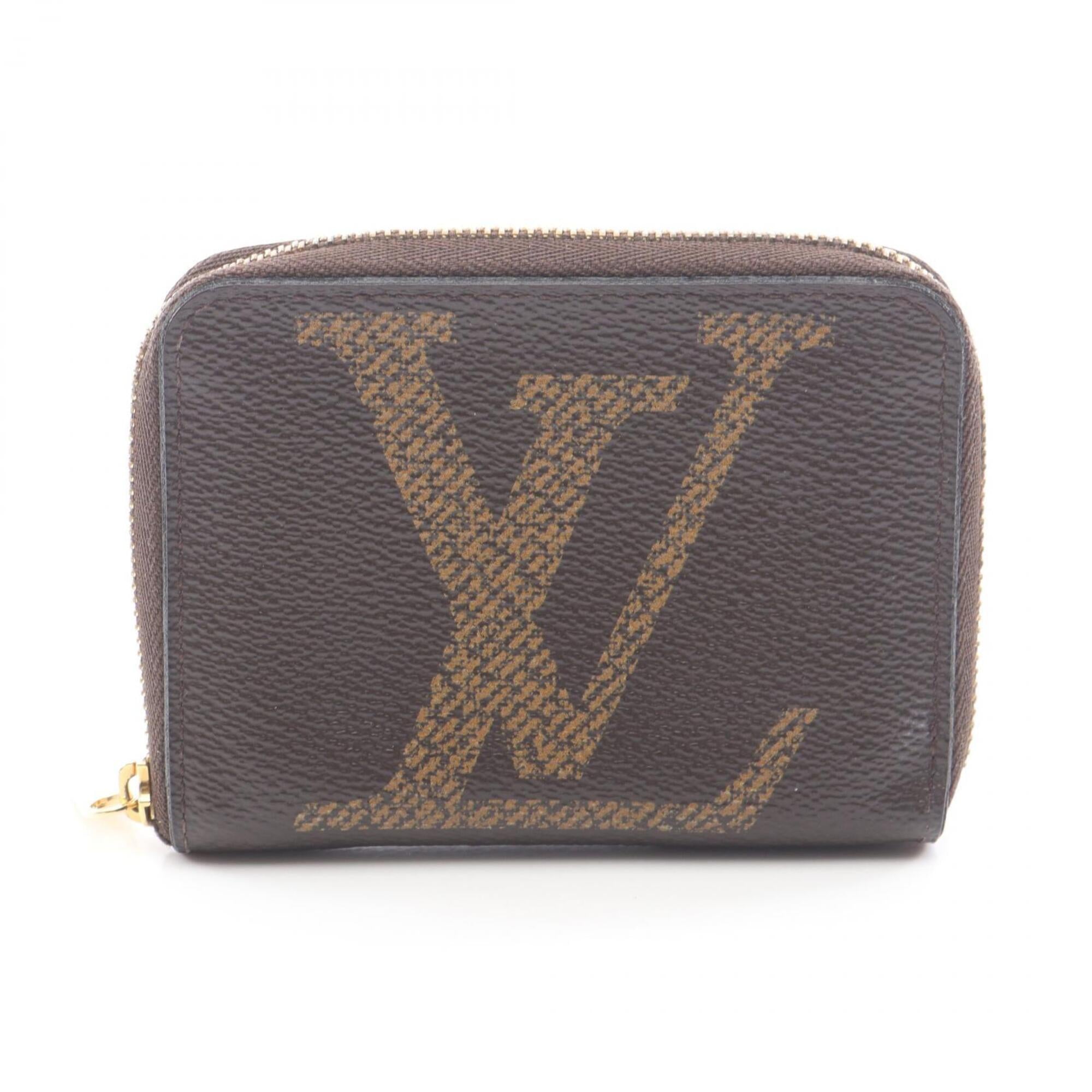 Louis Vuitton Brown Pvc Coin Purse/Coin Case (Pre-Owned)