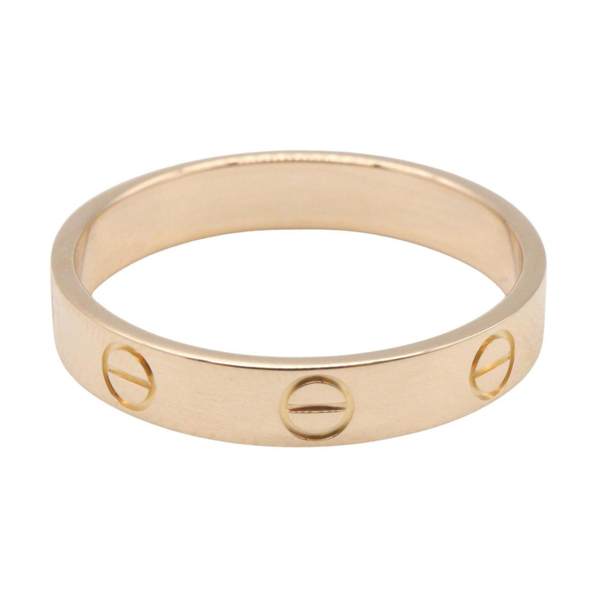 Cartier Gold Pink Gold (18K) Band Ring (Pre-Owned)
