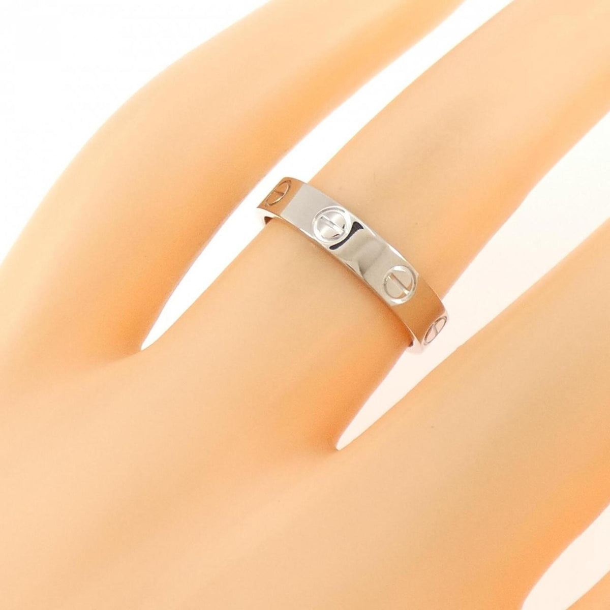 Cartier White Gold (18K) Band Ring (Pre-Owned)