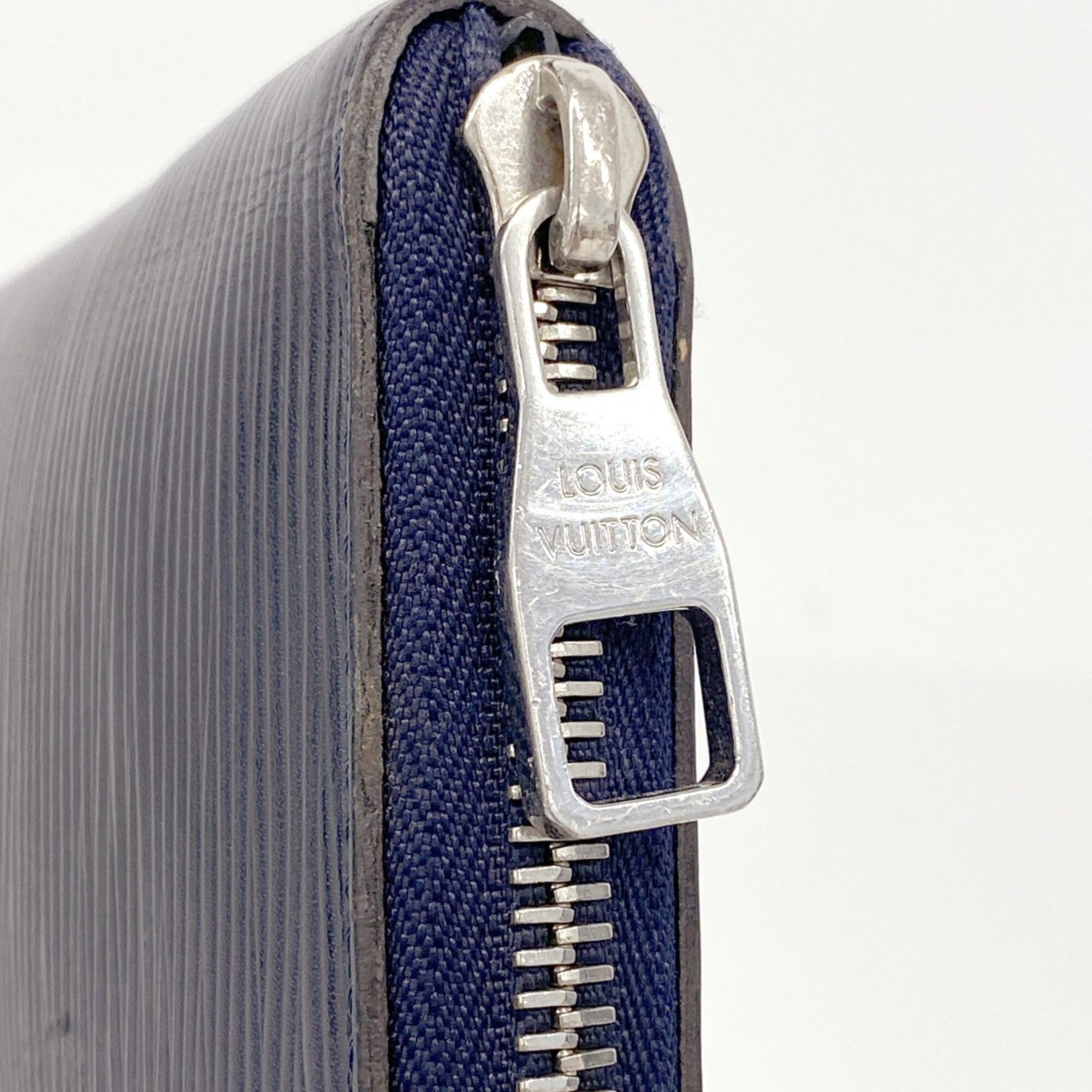 Louis Vuitton Navy Blue Long Wallet (Bi-Fold) (Pre-Owned)
