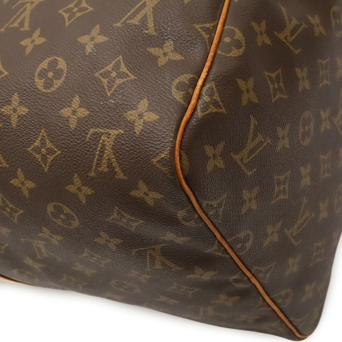 Louis Vuitton Brown Monogram Monogram Boston Bag Handbag (Pre-Owned)