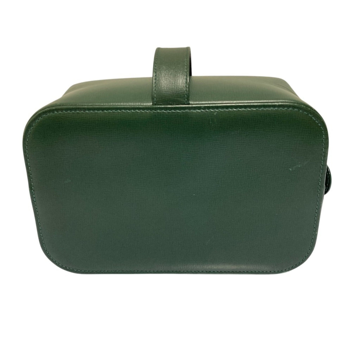 Valextra Green Leather Handbag (Pre-Owned)