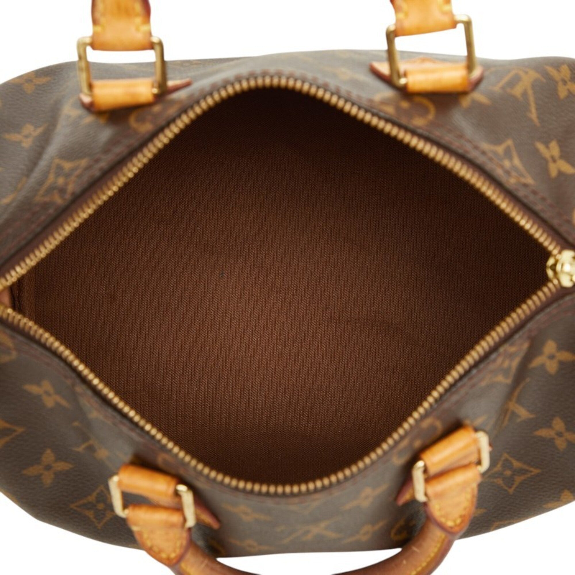 Louis Vuitton Brown Pvc Leather Boston Bag Handbag (Pre-Owned)