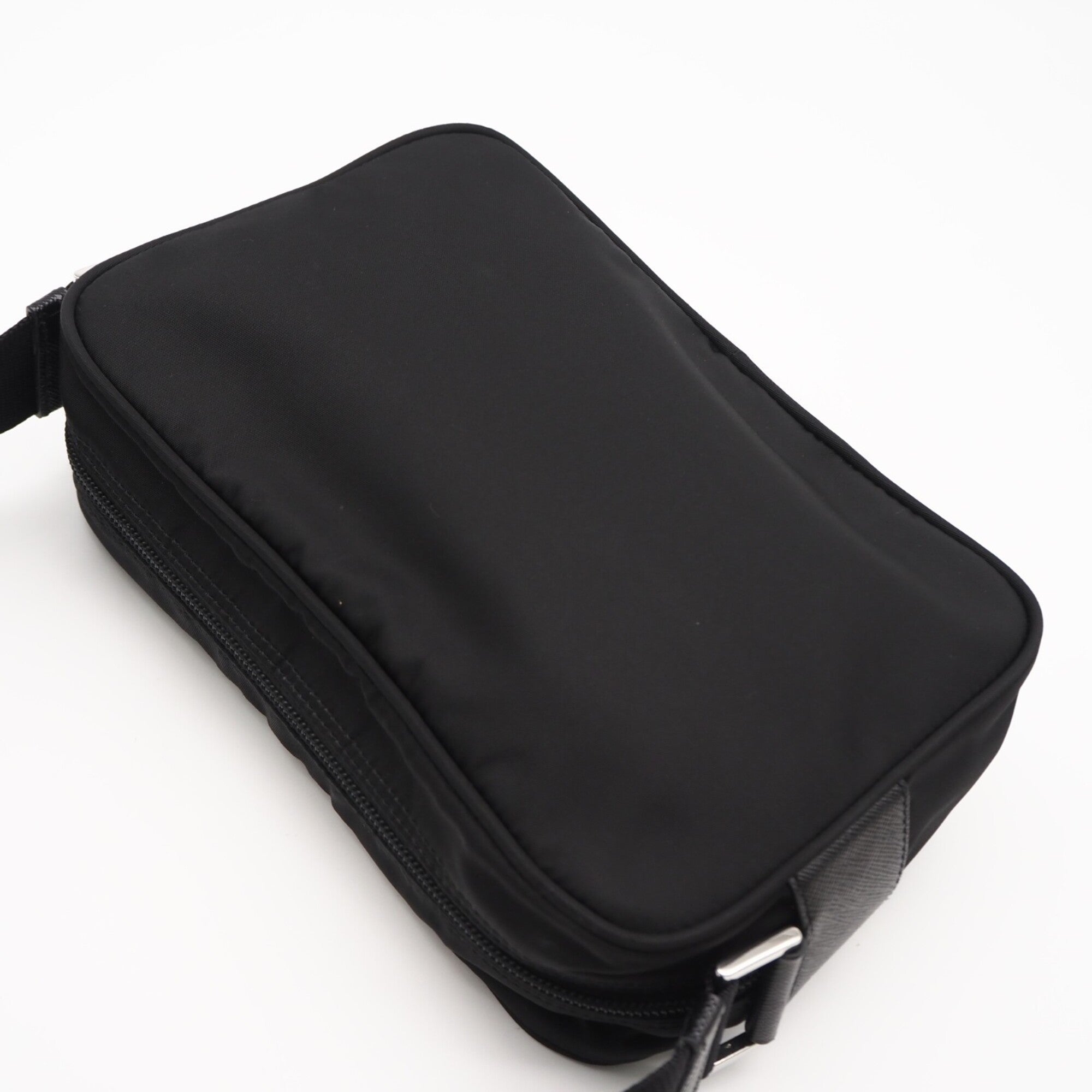 Prada Black Nylon Shoulder Bag (Pre-Owned)