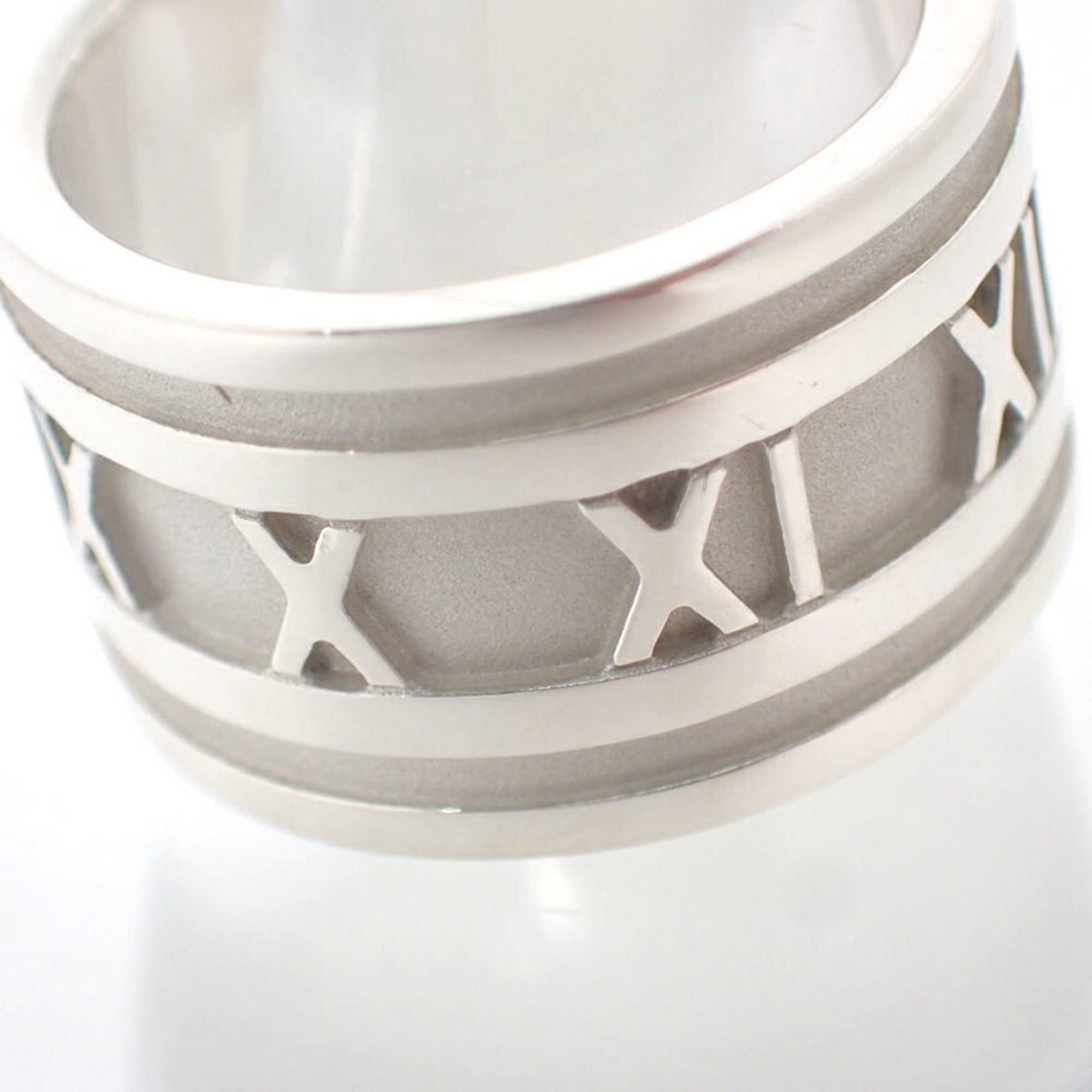 Tiffany Sterling Silver 925 Band Ring (Pre-Owned)