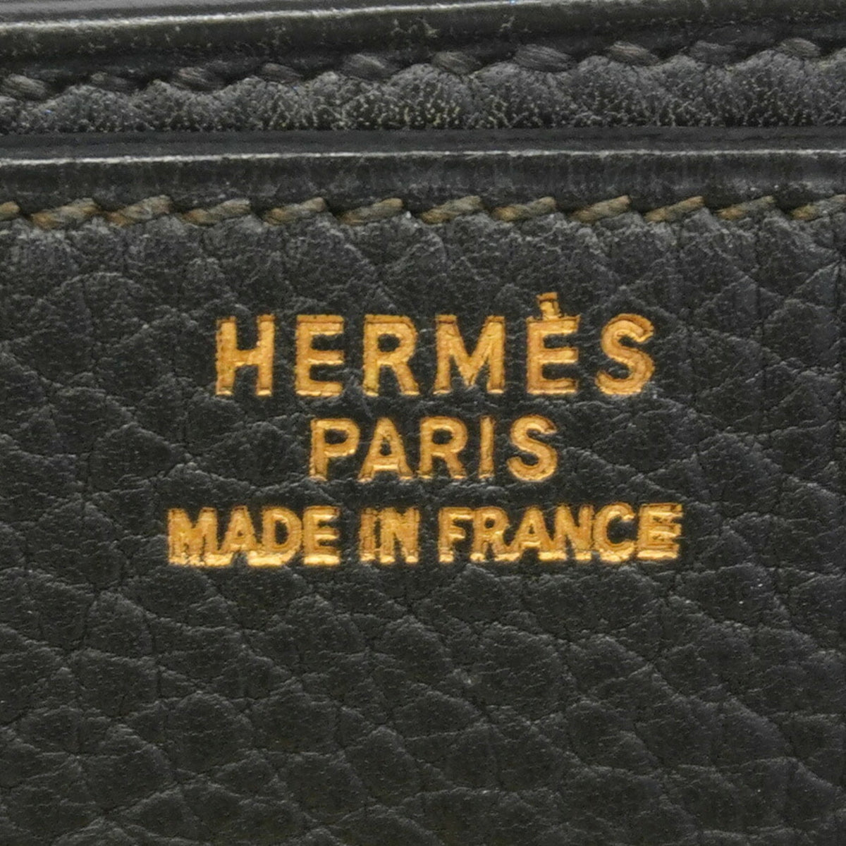 Hermes Black Ardennes Leather Handbag (Pre-Owned)