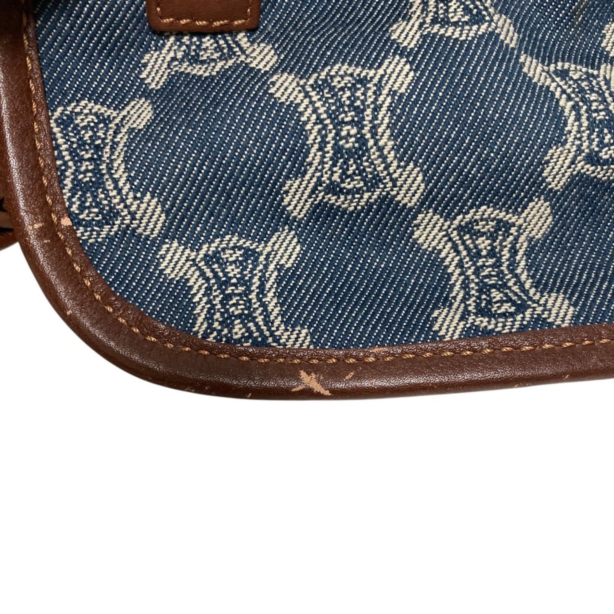 Celine Macadam Blue Denim Fanny Pack (Pre-Owned)
