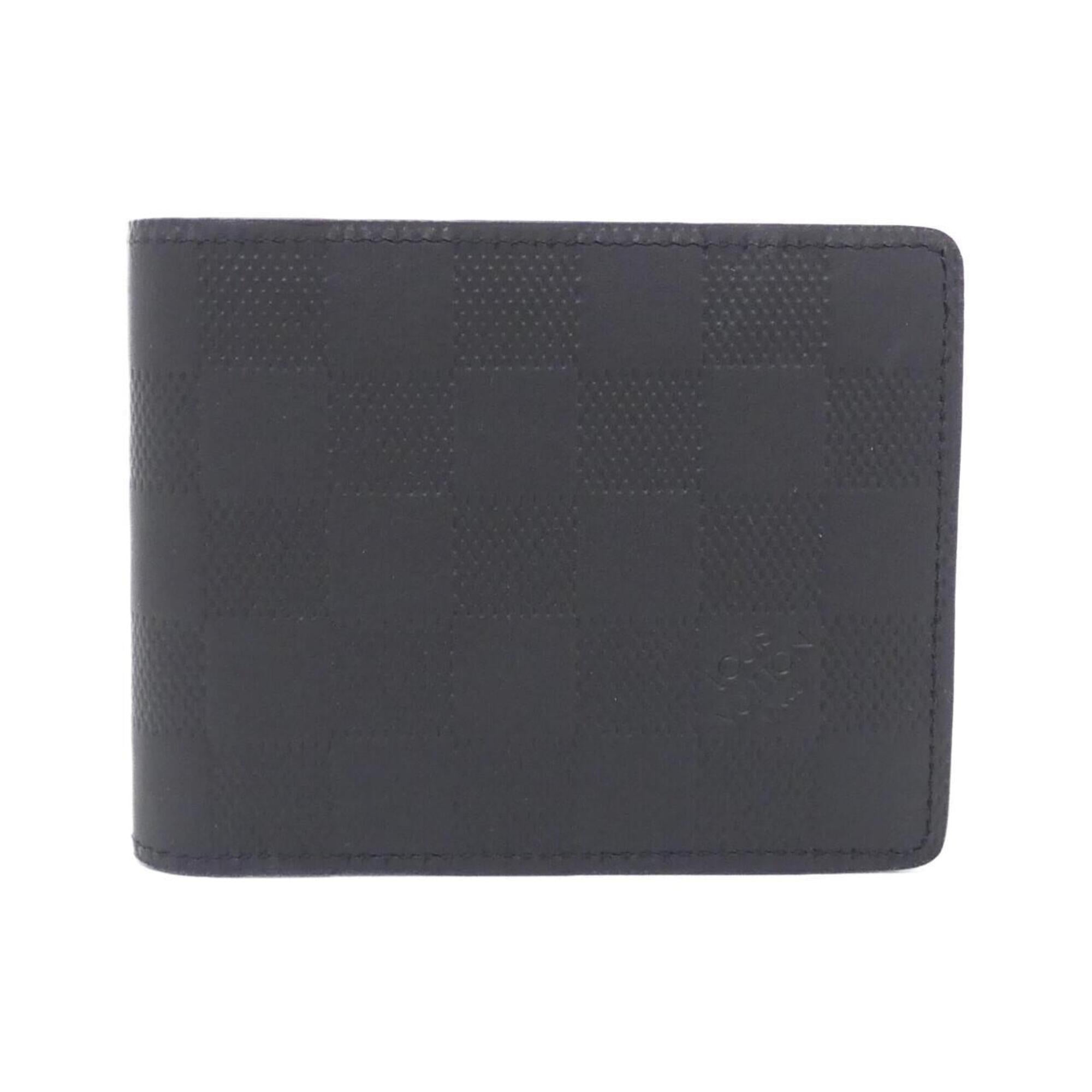 Louis Vuitton Onyx Leather Bill Wallet (Bi-Fold) (Pre-Owned)