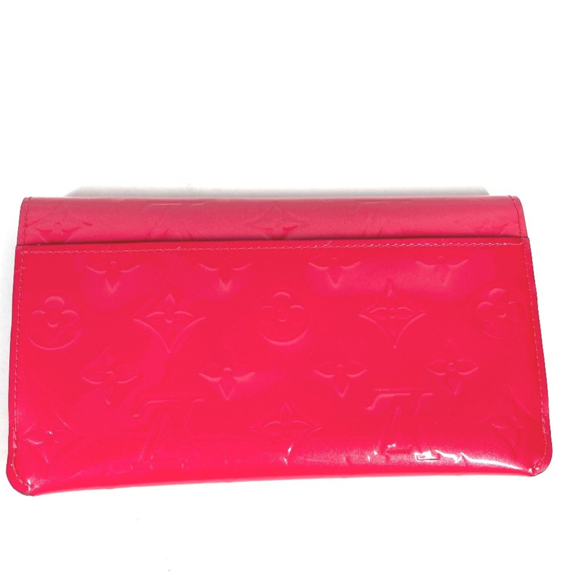 Louis Vuitton Monogram Vernis Hot Pink Monogram Vernis Coin Purse/Coin Case (Pre-Owned)
