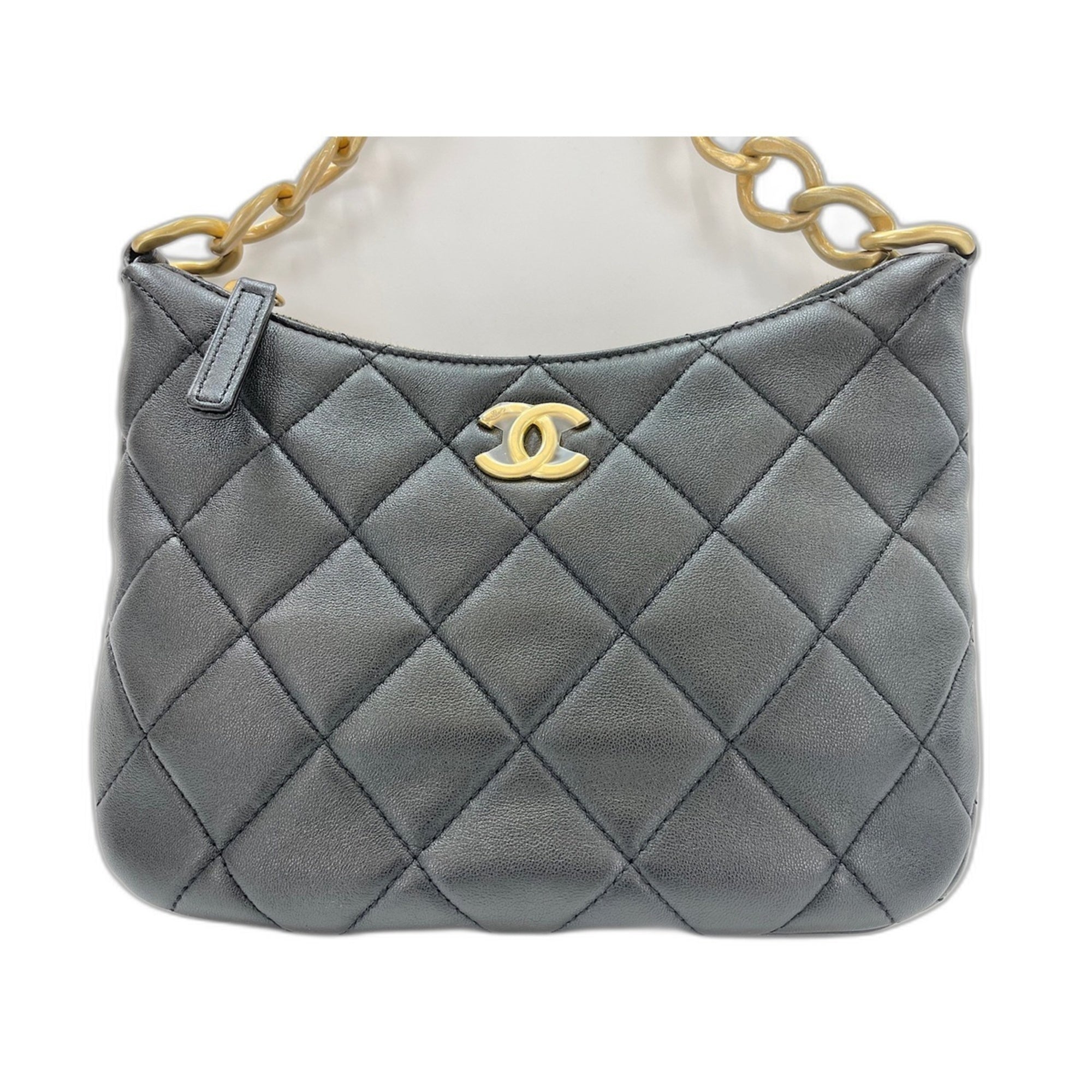 Chanel Matelasse Black Shoulder Bag (Pre-Owned)