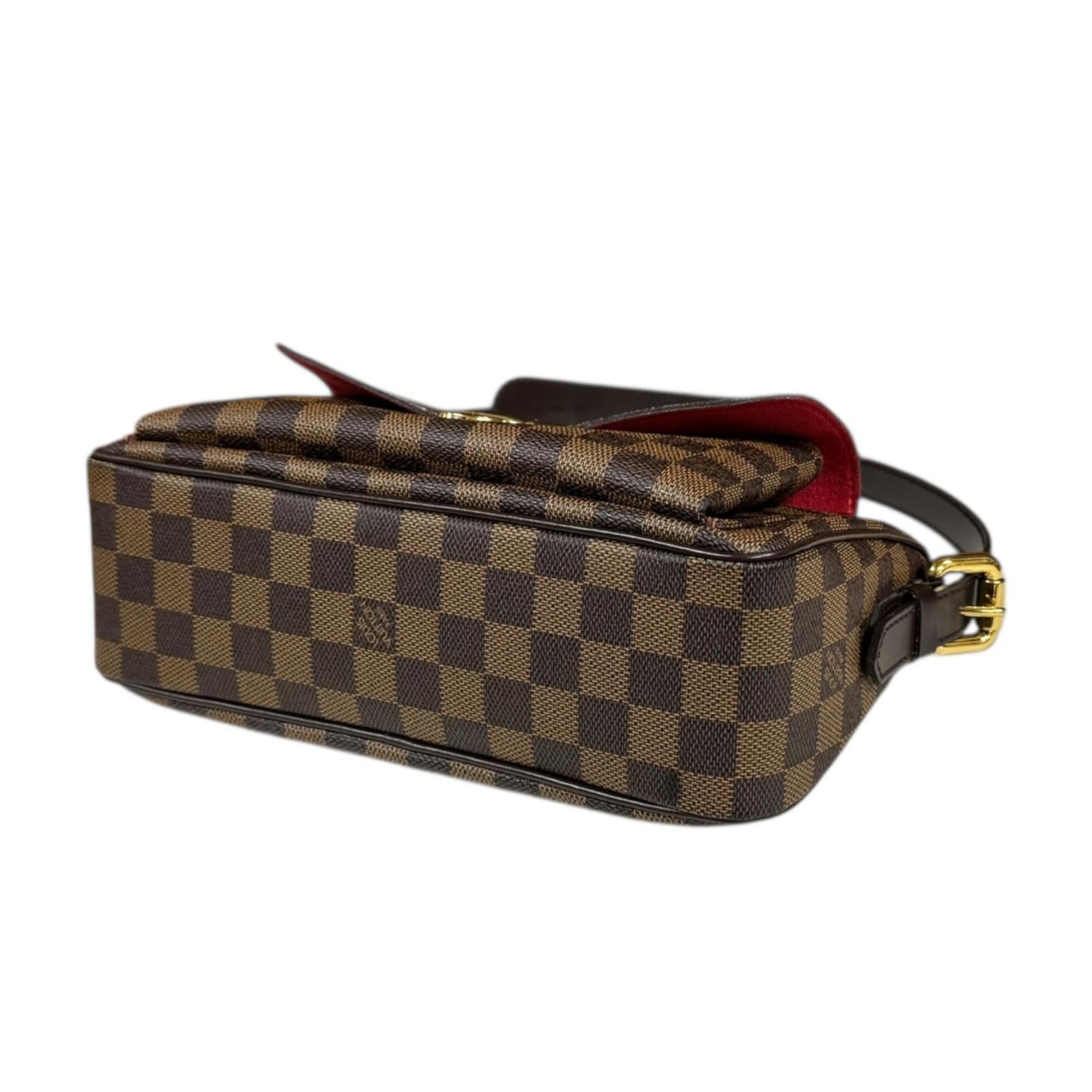 Louis Vuitton Damier Brown Damier Canvas Damier Canvas Shoulder Bag (Pre-Owned)