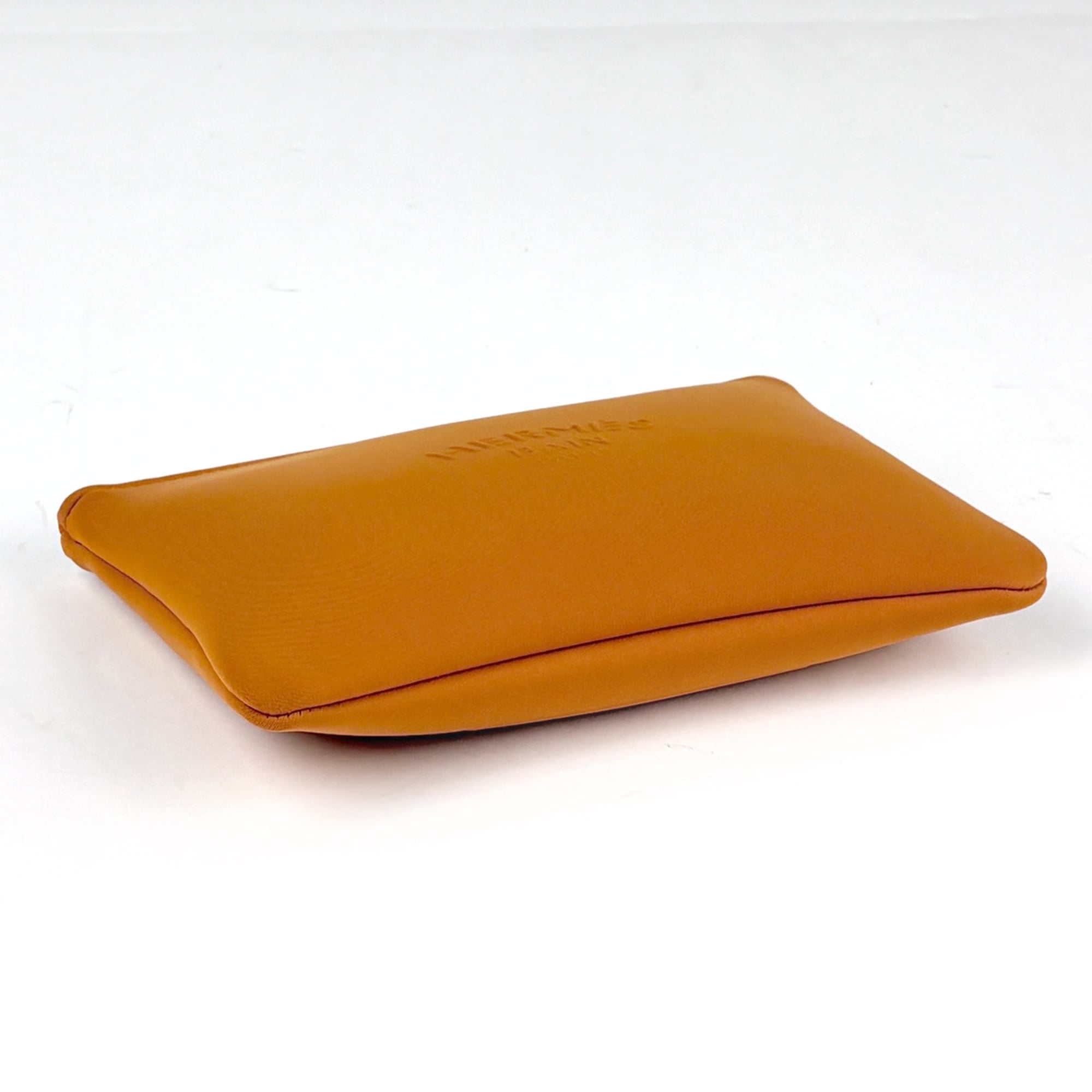 Hermes Caramel Nylon Pouch (Pre-Owned)