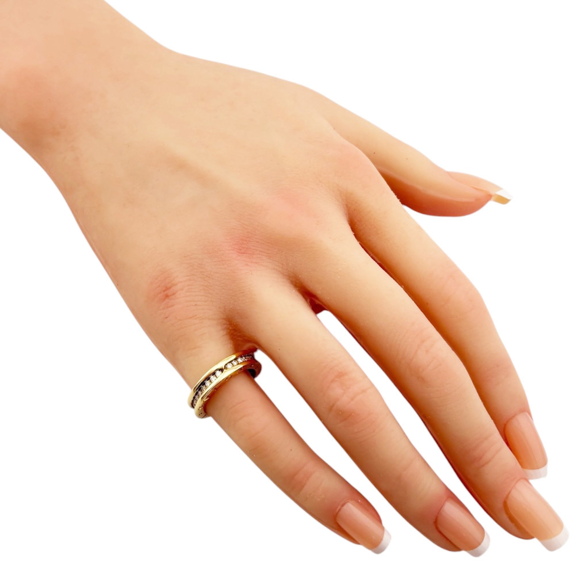 Bvlgari Gold Gold (18K) Band Ring (Pre-Owned)