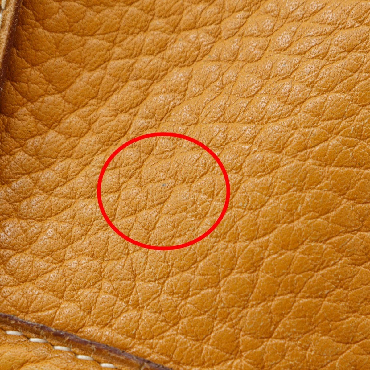 Hermes Natural Ardennes Leather Shoulder Bag (Pre-Owned)