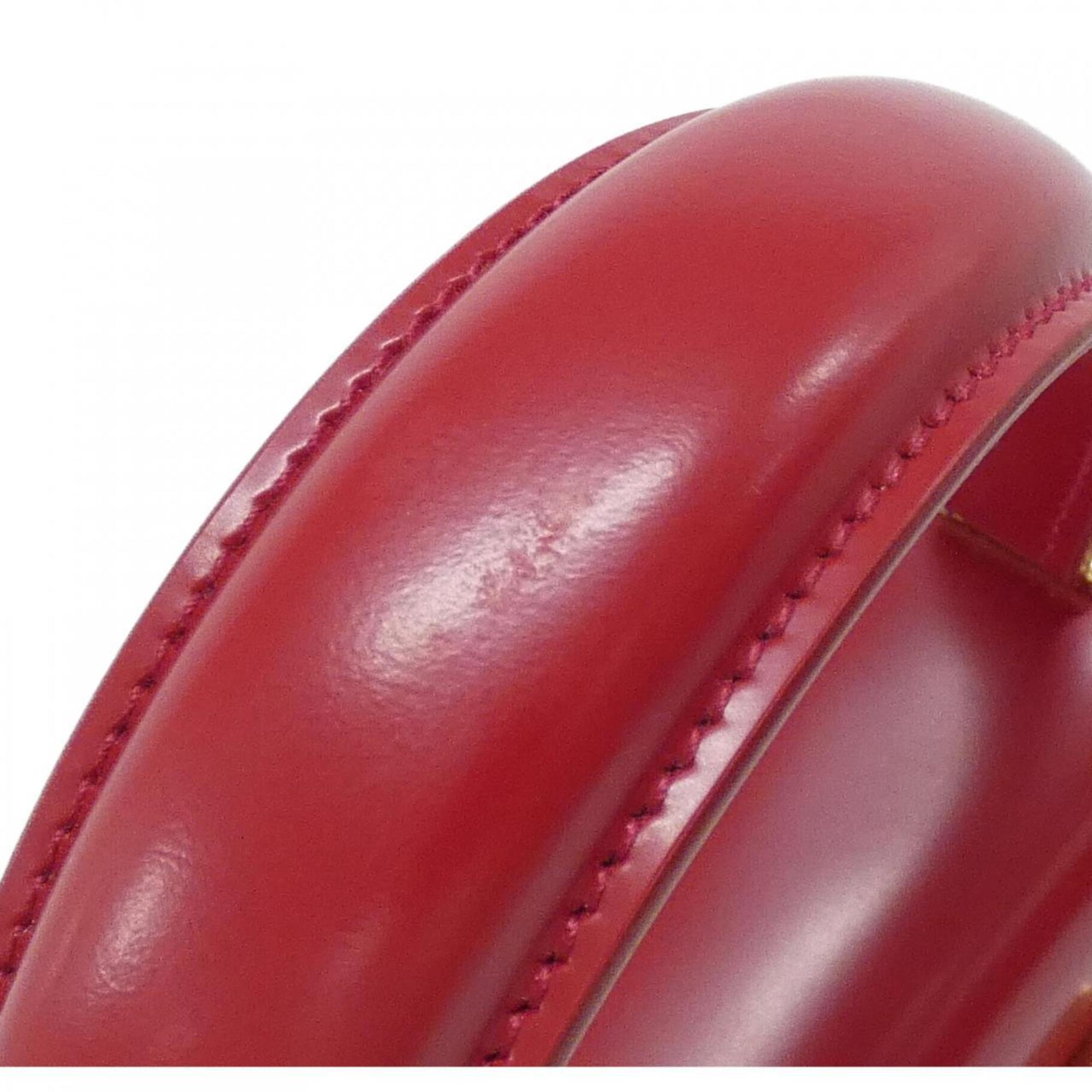 Salvatore Ferragamo Red Color Leather Handbag (Pre-Owned)