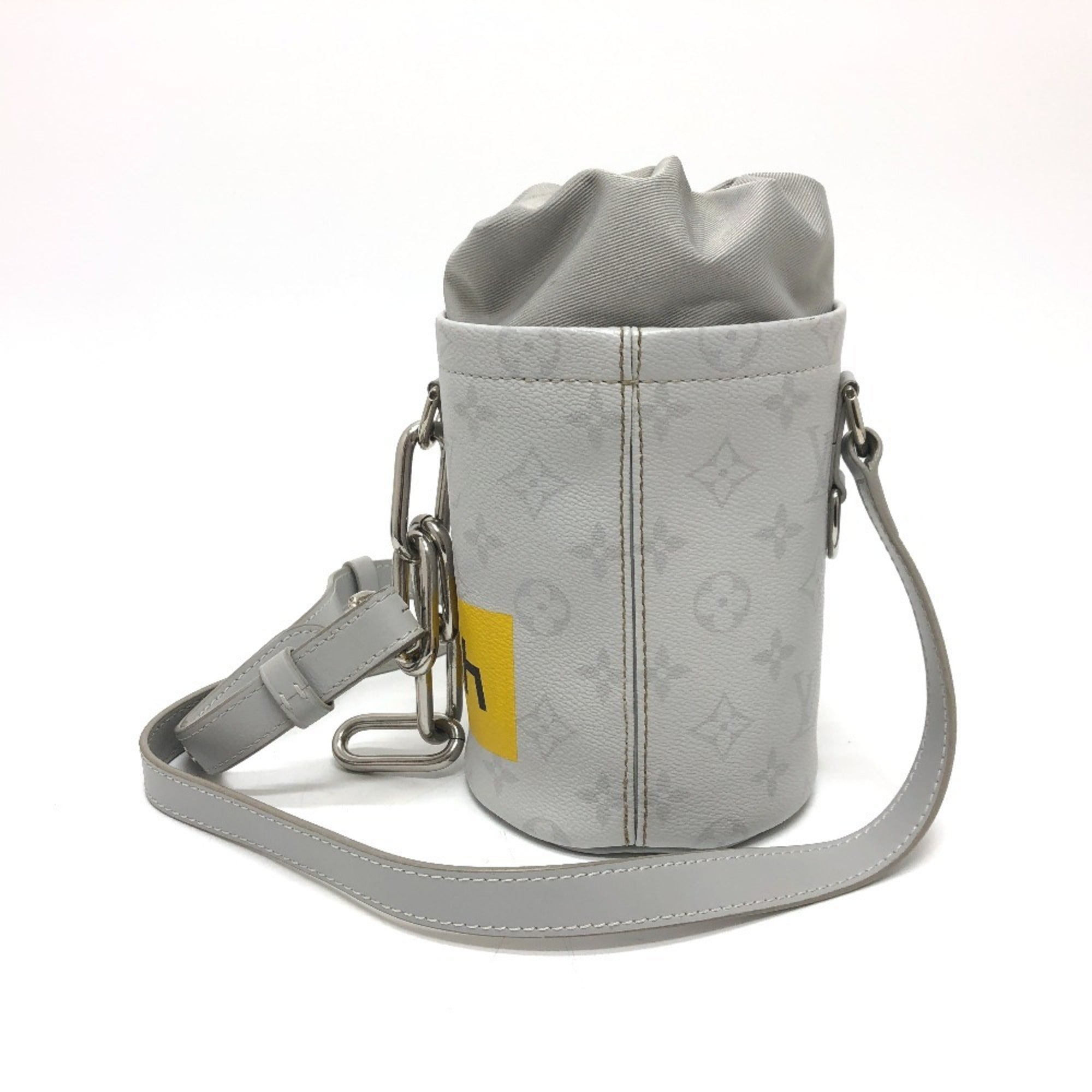 Louis Vuitton White Monogram Shoulder Bag (Pre-Owned)
