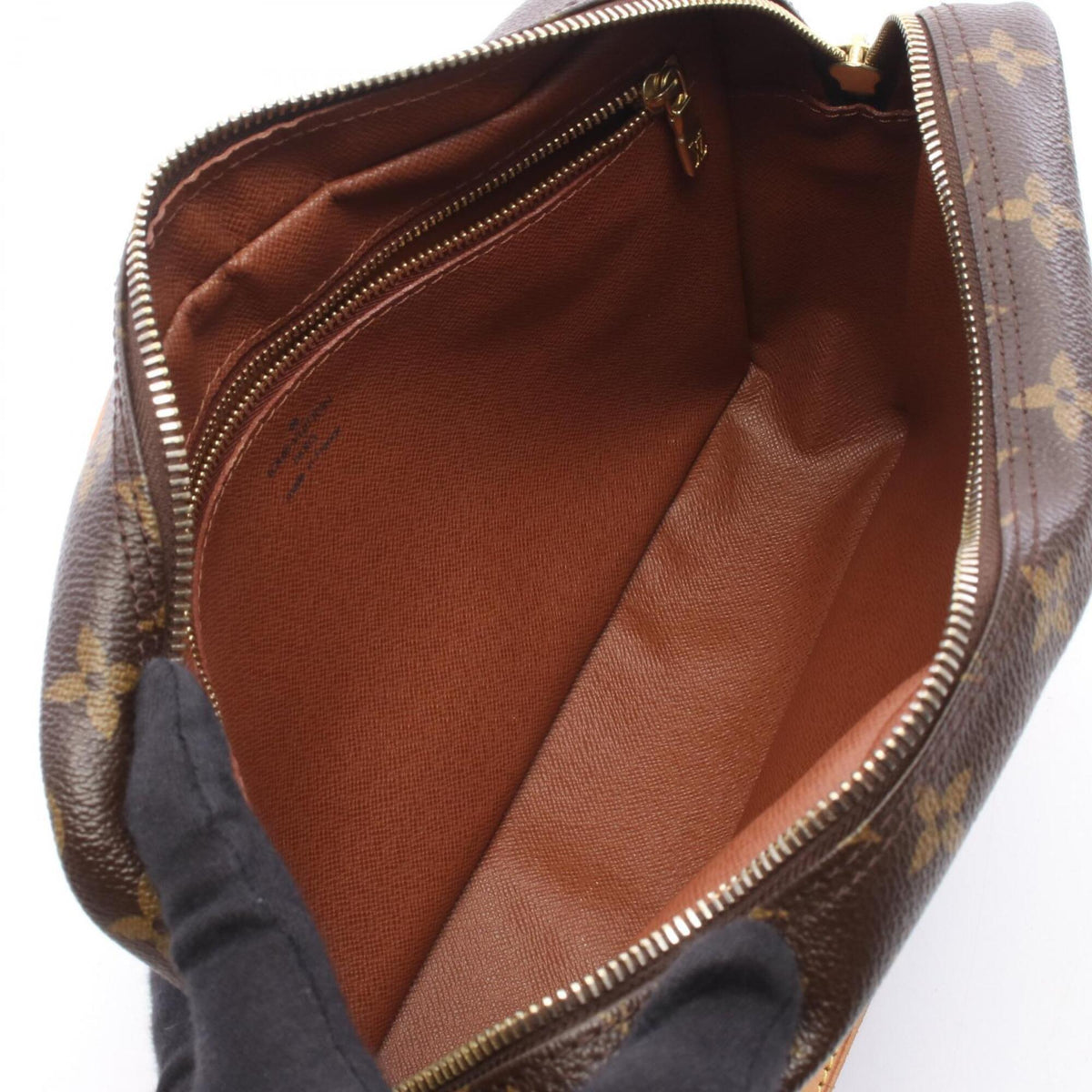 Louis Vuitton Brown Coated Canvas Pvc Monogram Leather Handbag Shoulder Bag (Pre-Owned)