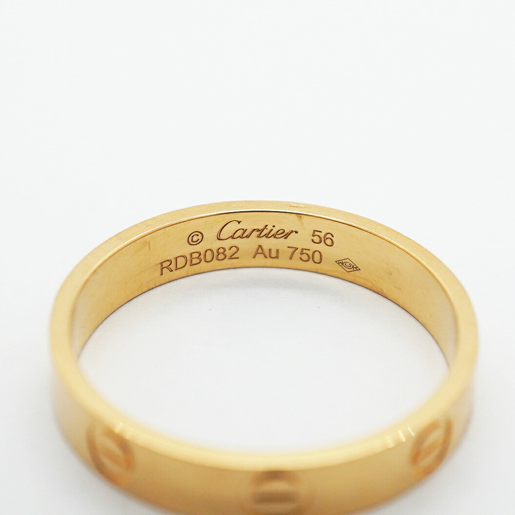 Cartier Yellow Gold (18K) Band Ring (Pre-Owned)