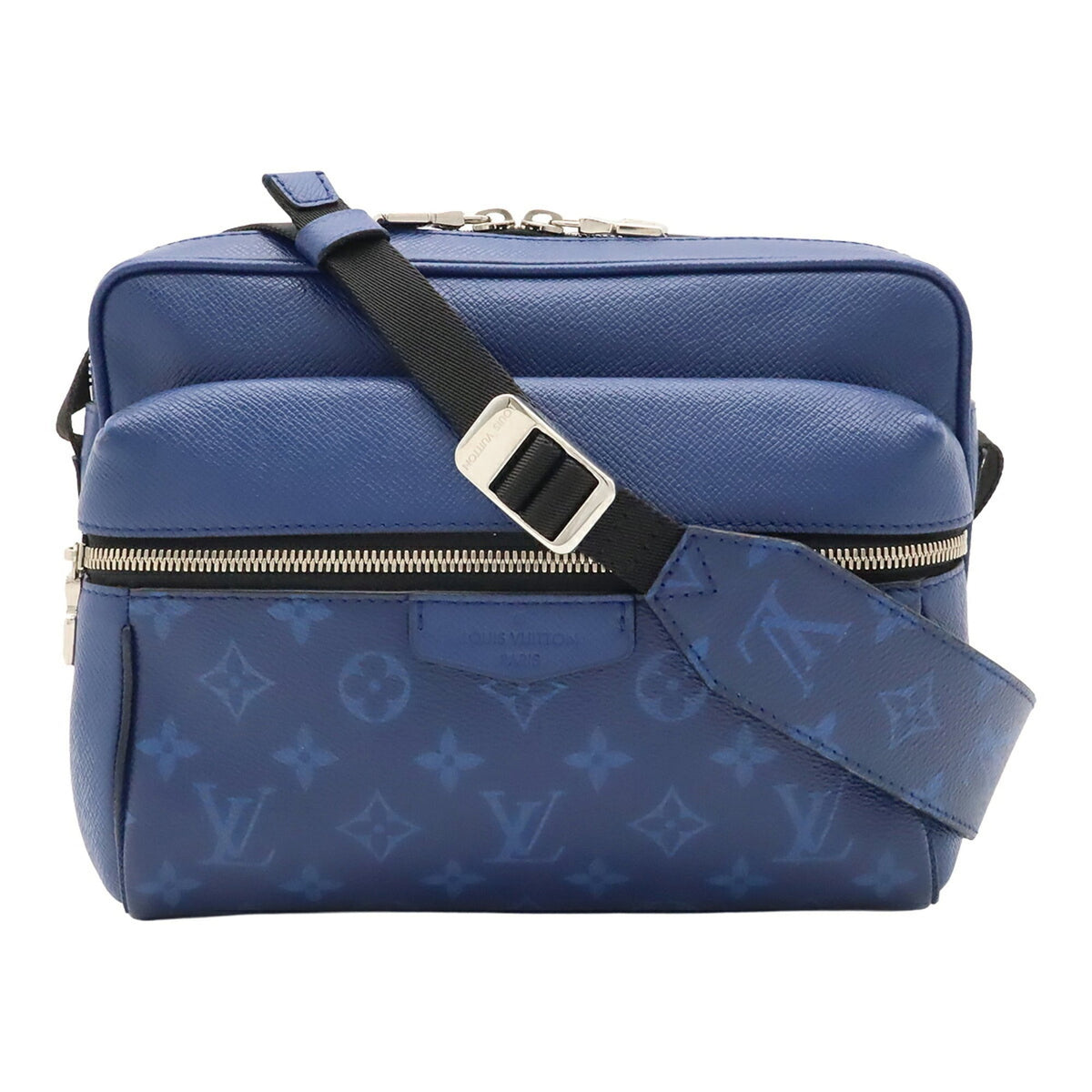 Louis Vuitton Taiga Cobalt Taiga Leather Shoulder Bag (Pre-Owned)