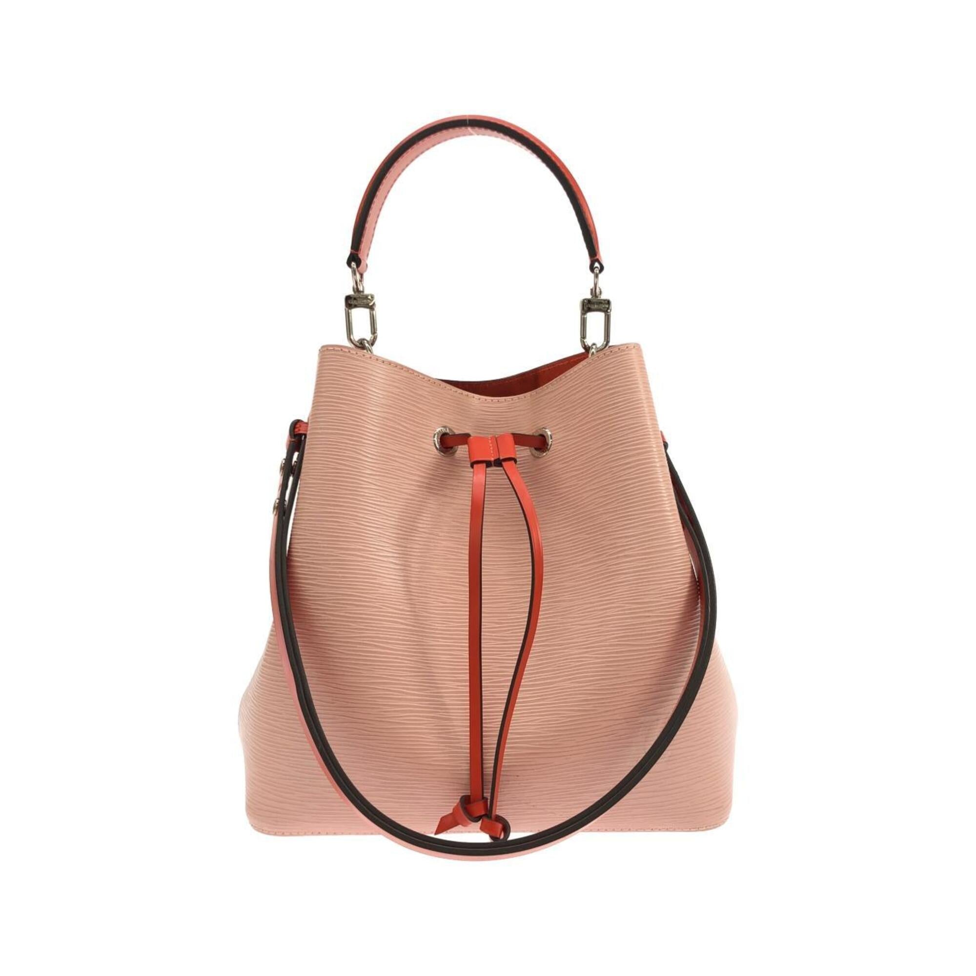 Louis Vuitton Rose Ballerine Leather Shoulder Bag (Pre-Owned)