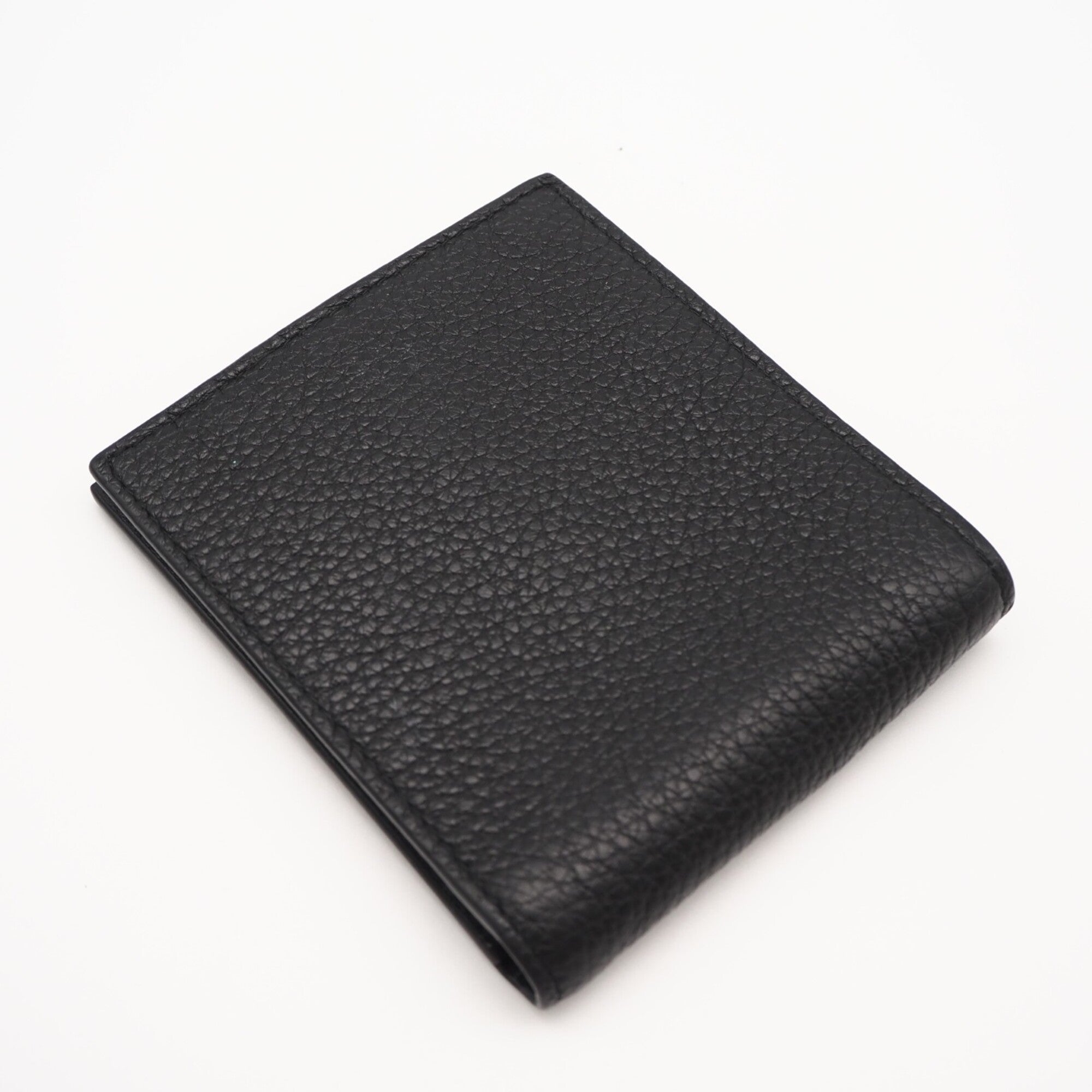 Prada Black Leather Wallet (Bi-Fold) (Pre-Owned)
