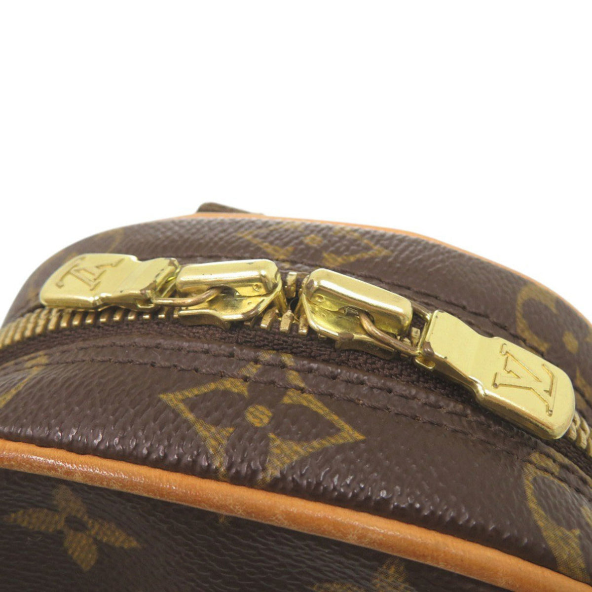 Louis Vuitton Brown Monogram Monogram Pochette Sling Bag (Pre-Owned)