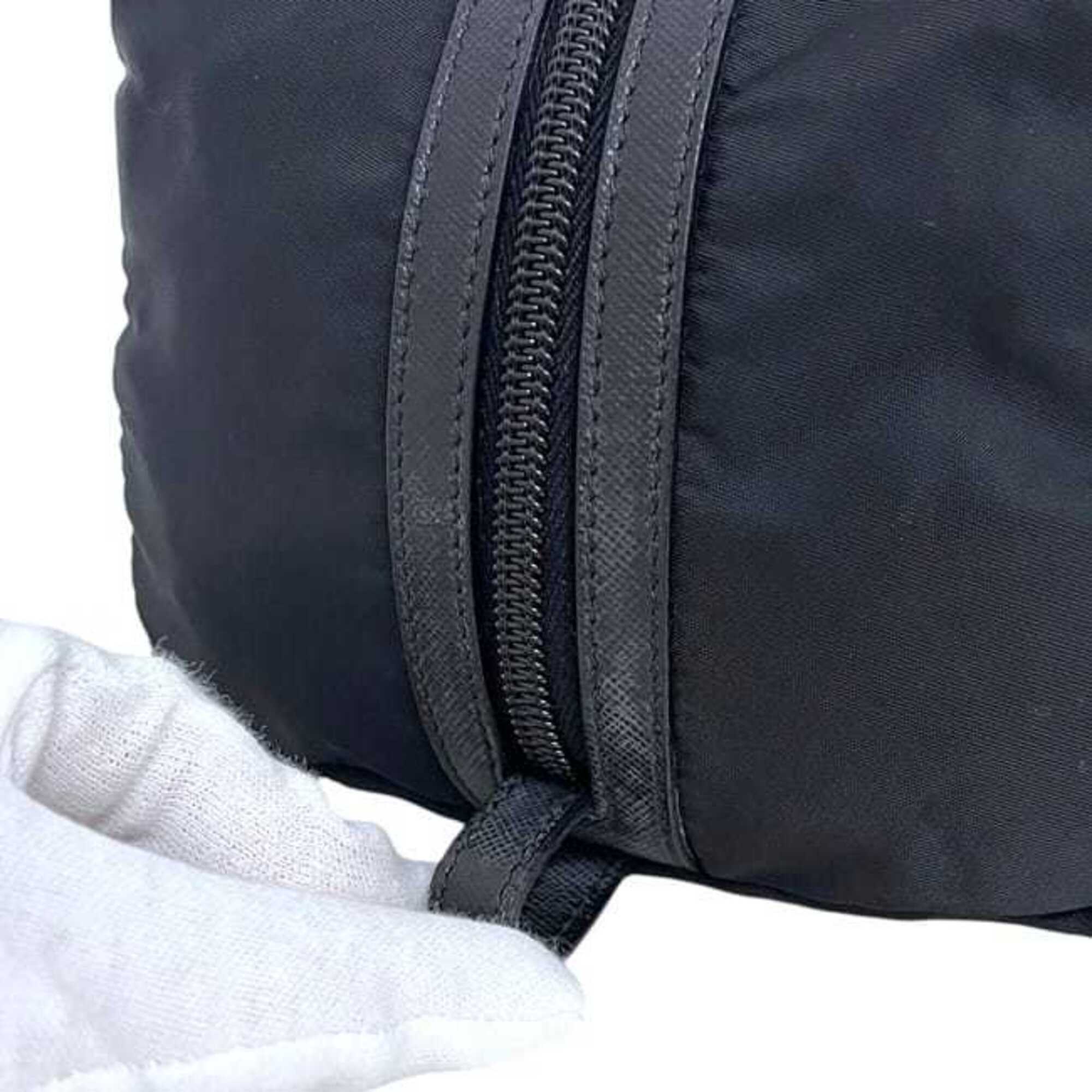 Prada Black Nero Nylon Pouch (Pre-Owned)
